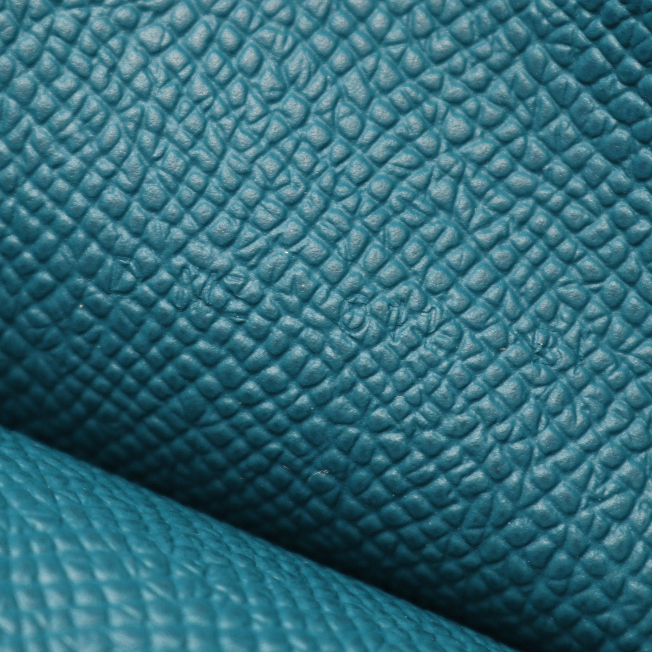 Hermes Hermes Kelly Pocket Compact Veil Vertigo Coin Purse Veau Epsom Blue Green Gold Hardware D Stamp Size ONE SIZE - 5 Thumbnail