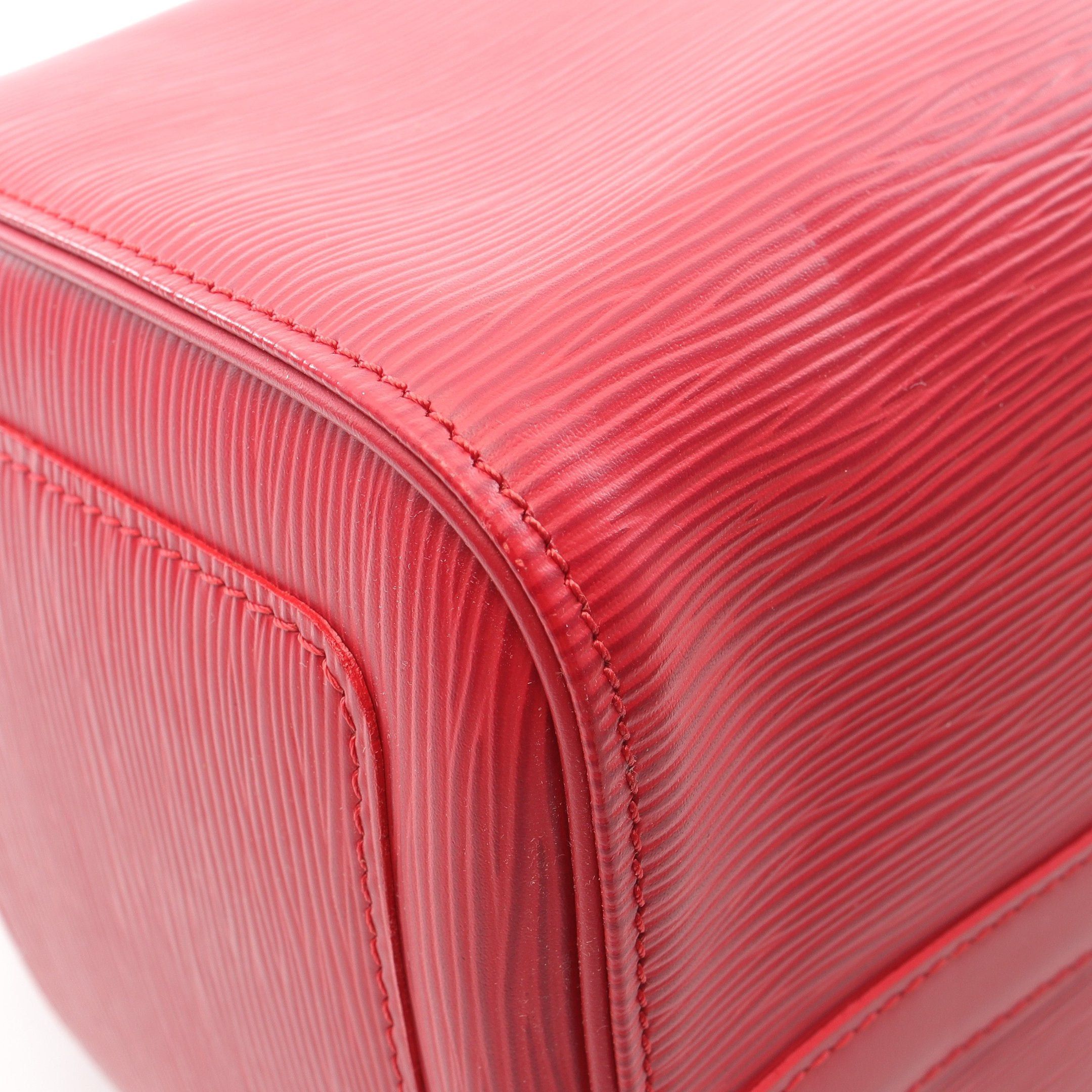 Louis Vuitton Louis Vuitton Speedy 30 Epi Handbag Leather Red Size ONE SIZE - 9 Thumbnail