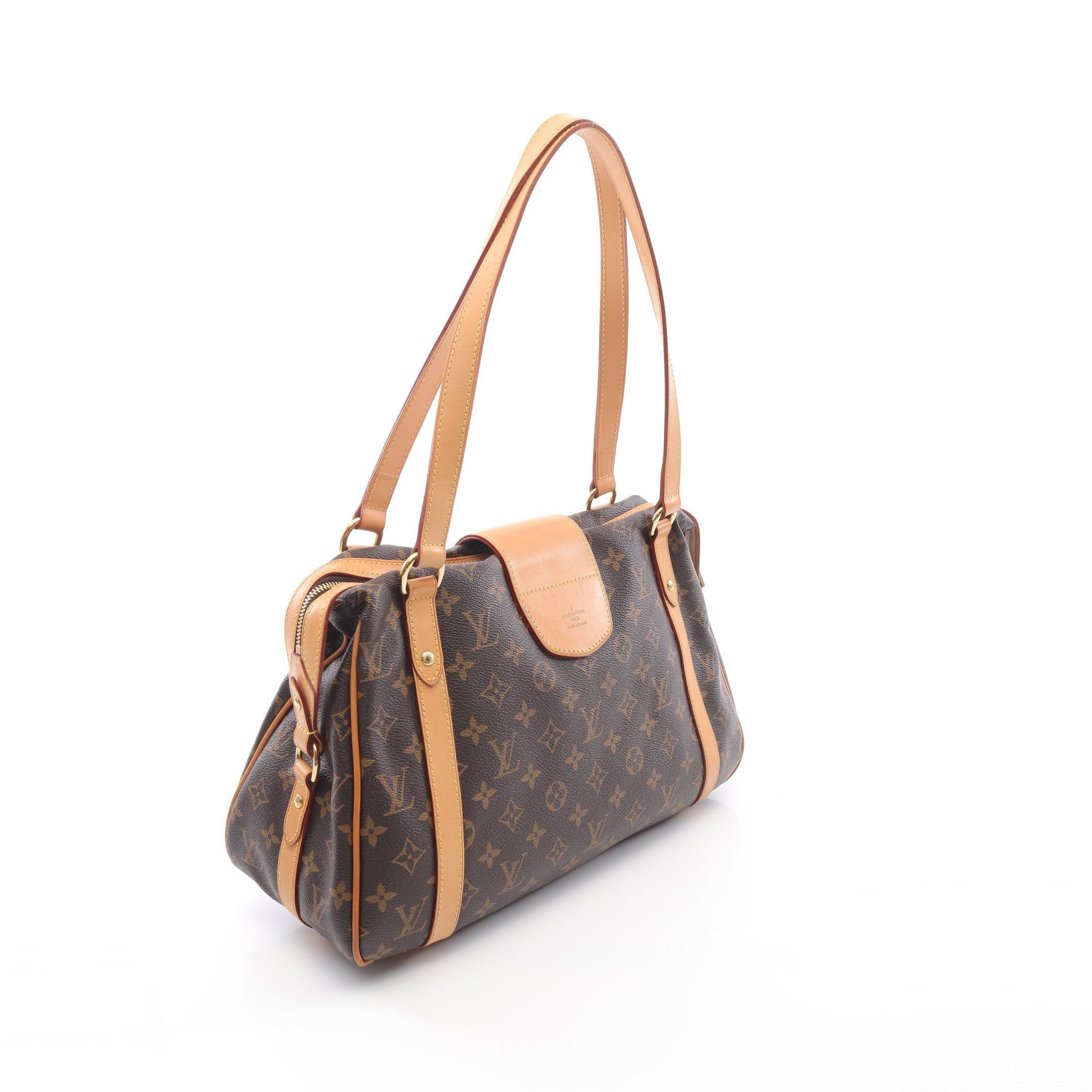 Louis Vuitton Louis Vuitton Stresa Pm Monogram Shoulder Bag Leather Brown Size ONE SIZE - 2 Thumbnail