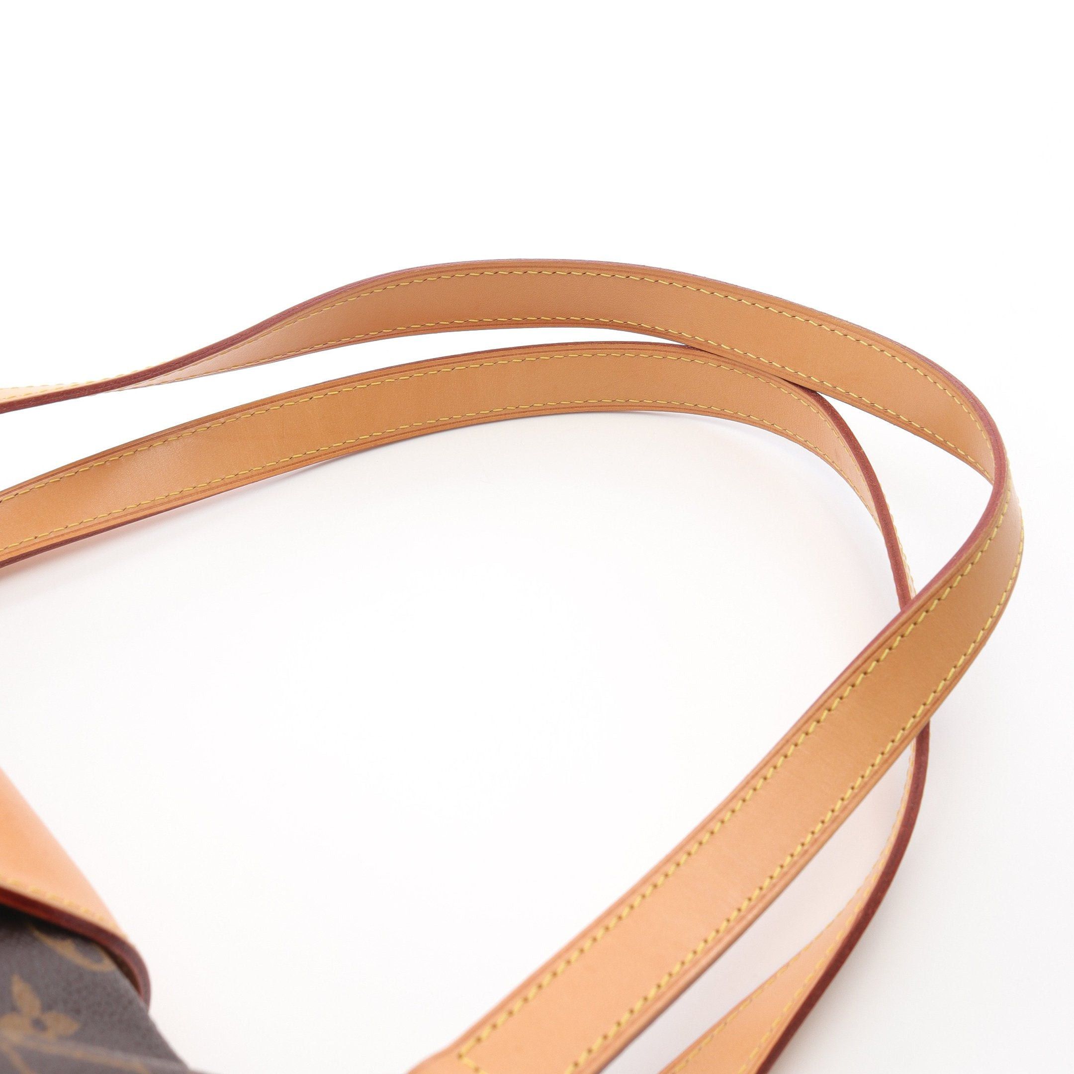 Louis Vuitton Louis Vuitton Stresa Pm Monogram Shoulder Bag Leather Brown Size ONE SIZE - 10 Thumbnail
