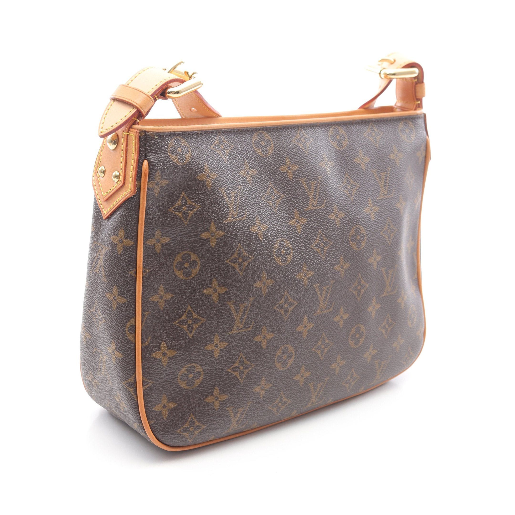 Louis Vuitton Louis Vuitton Hudson Gm Monogram Shoulder Bag Leather Brown Size ONE SIZE - 2 Thumbnail