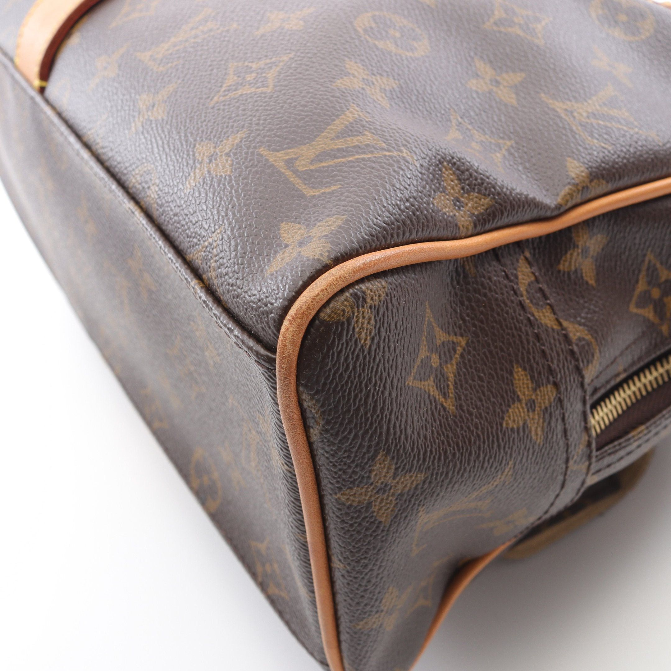 Louis Vuitton Louis Vuitton Manhattan Gm Monogram Handbag Leather Brown Size ONE SIZE - 9 Thumbnail