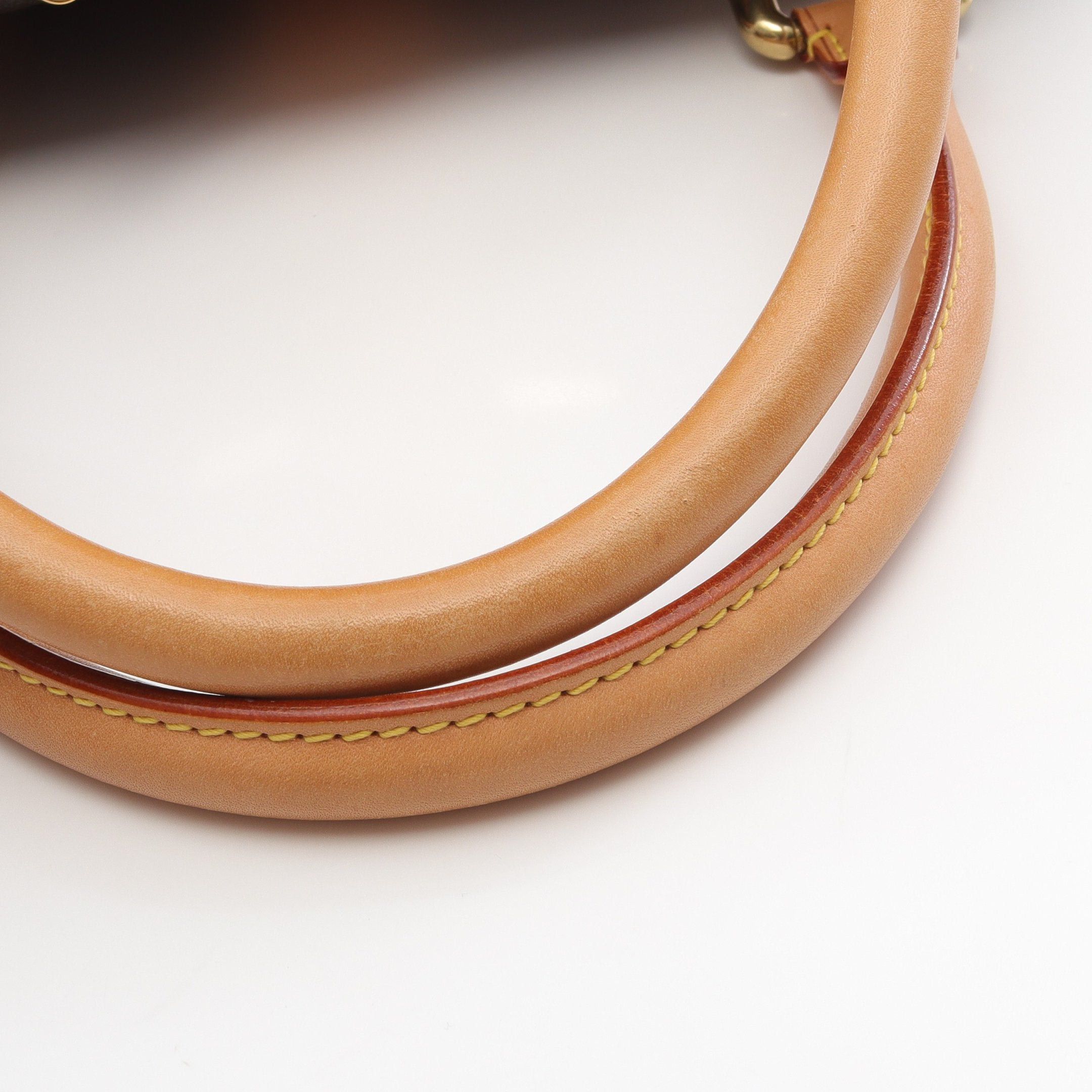 Louis Vuitton Louis Vuitton Manhattan Gm Monogram Handbag Leather Brown Size ONE SIZE - 6 Thumbnail