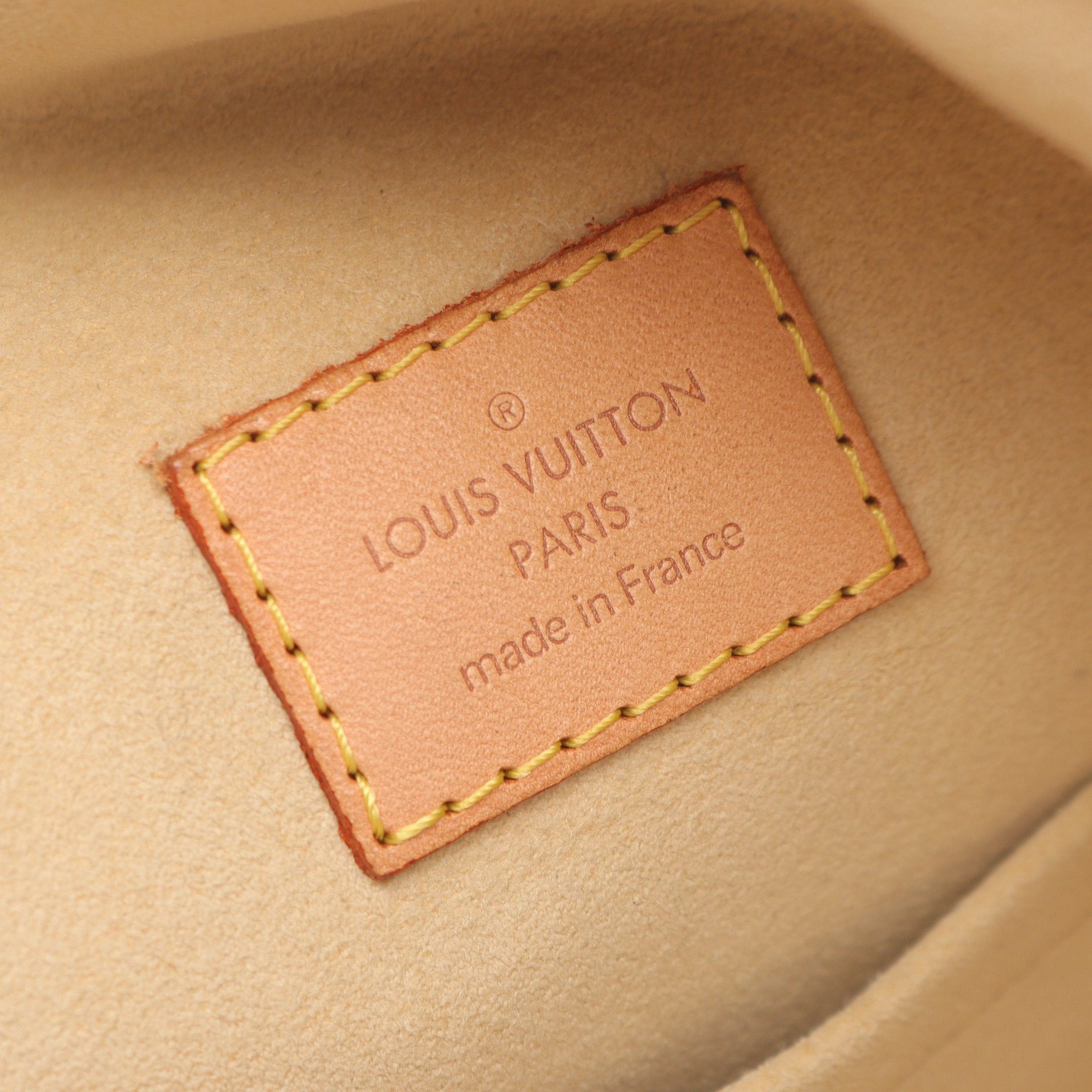 Louis Vuitton Louis Vuitton Manhattan Gm Monogram Handbag Leather Brown Size ONE SIZE - 4 Thumbnail