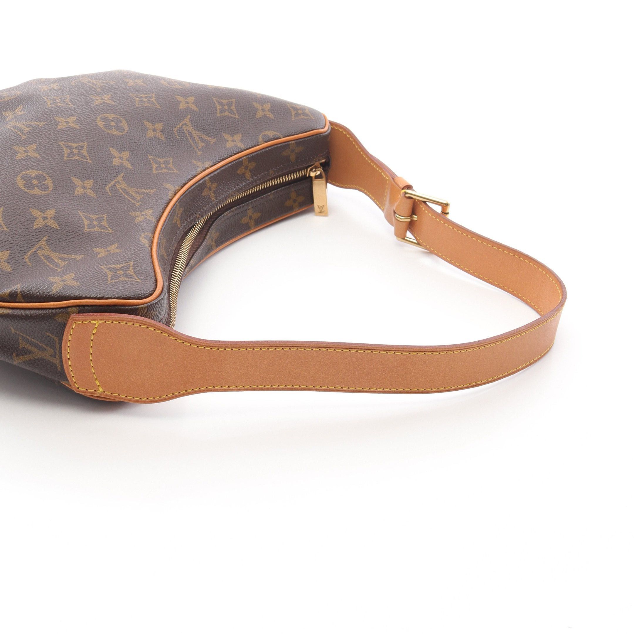 Louis Vuitton Louis Vuitton Croissant Mm Monogram Shoulder Bag Leather Brown Size ONE SIZE - 6 Thumbnail