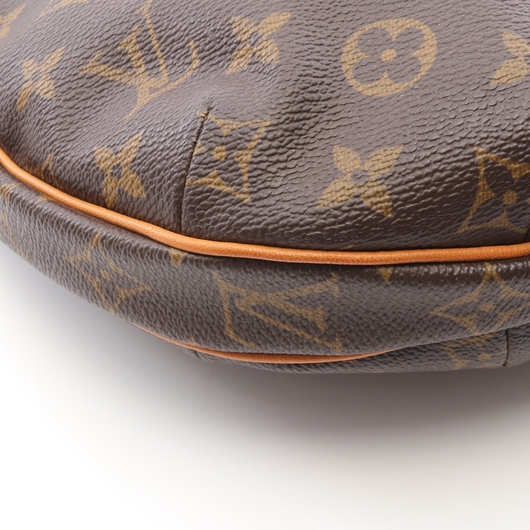 Louis Vuitton Louis Vuitton Croissant Mm Monogram Shoulder Bag Leather Brown Size ONE SIZE - 7 Thumbnail