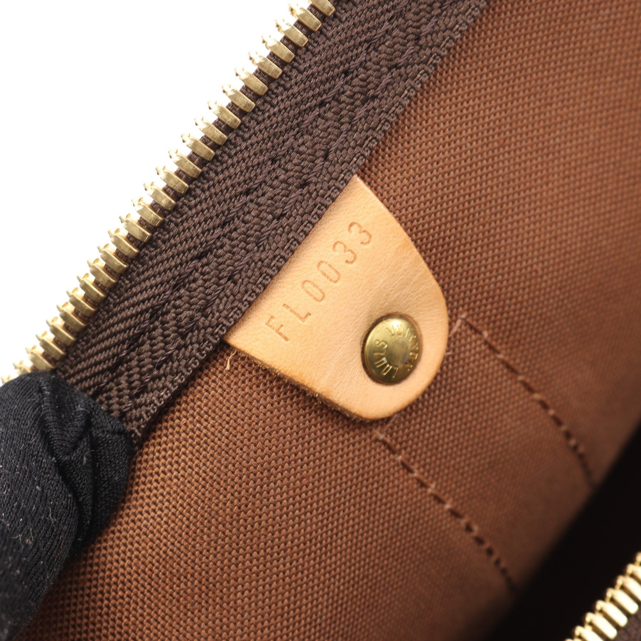 Louis Vuitton Louis Vuitton Keepall 45 Monogram Boston Bag Leather Brown Size ONE SIZE - 5 Thumbnail