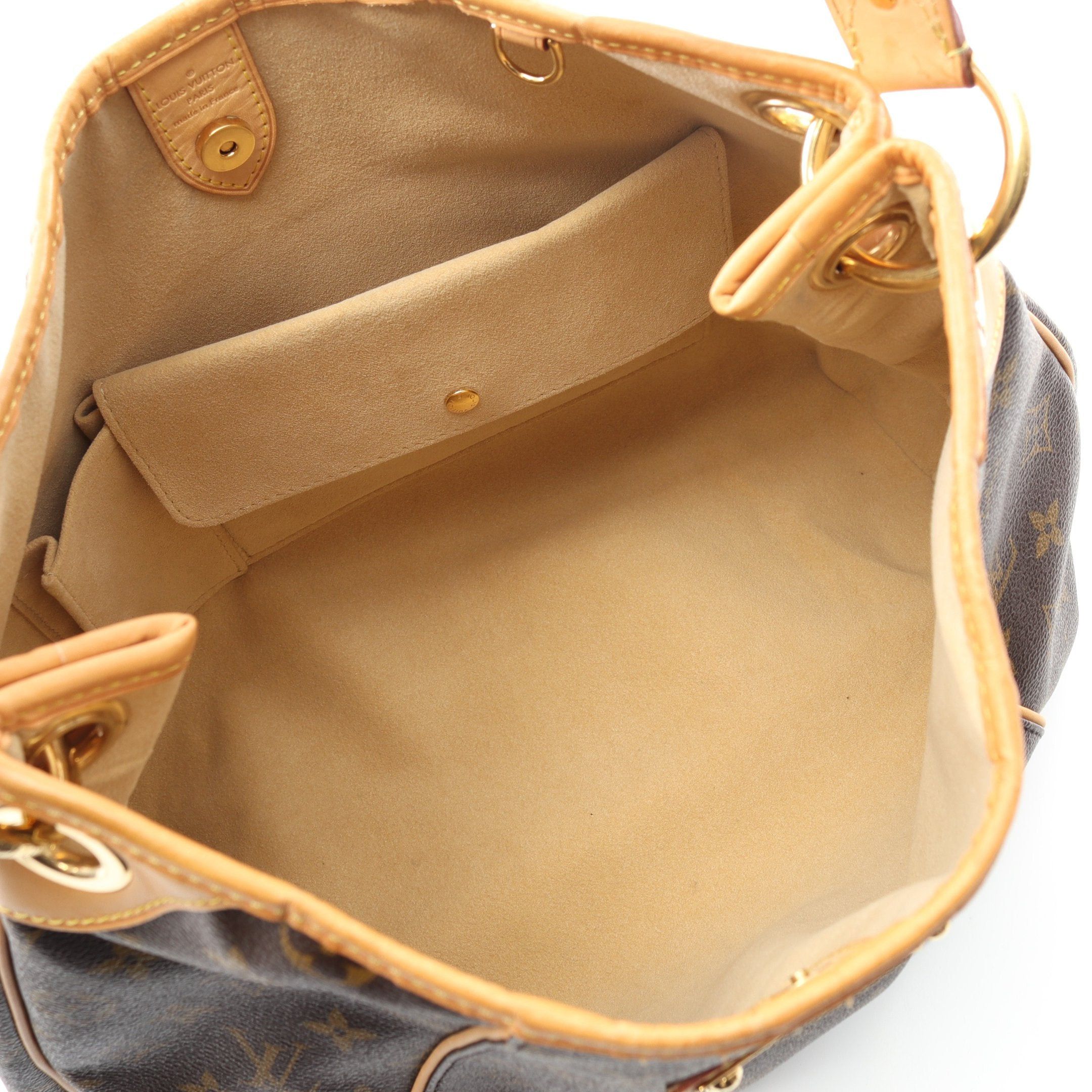 Louis Vuitton Louis Vuitton Galliera Pm Monogram One Shoulder Bag Leather Brown Size ONE SIZE - 3 Thumbnail
