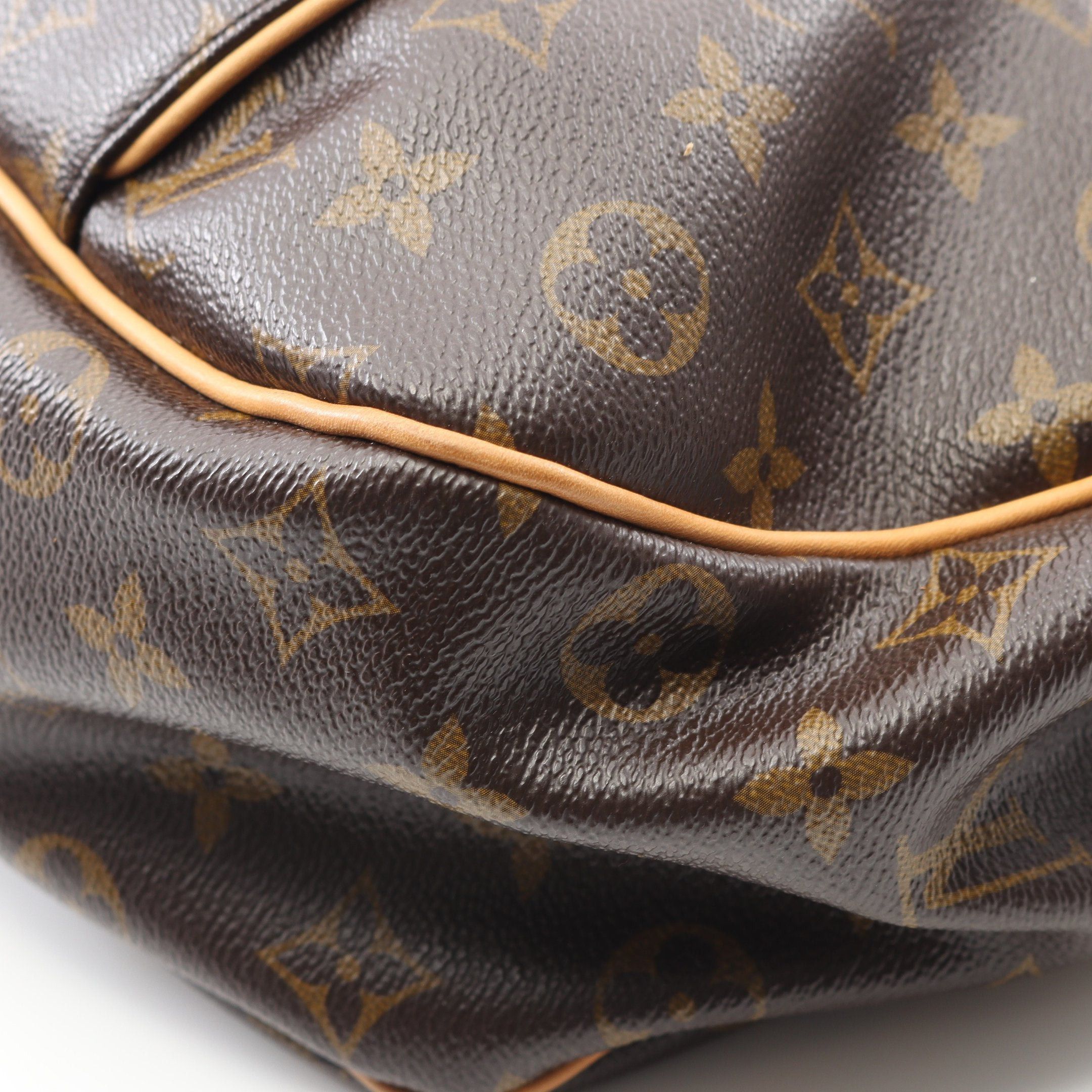 Louis Vuitton Louis Vuitton Galliera Pm Monogram One Shoulder Bag Leather Brown Size ONE SIZE - 6 Thumbnail