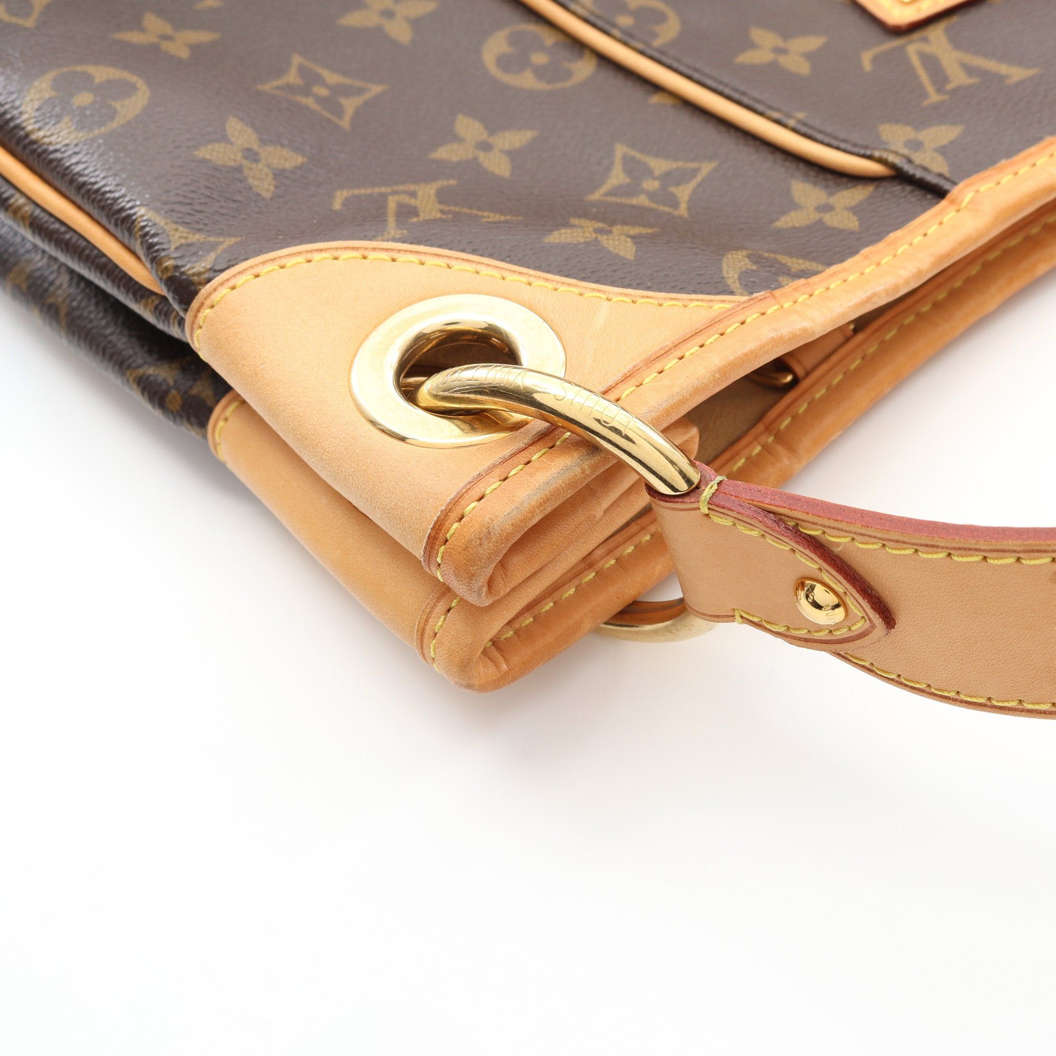 Louis Vuitton Louis Vuitton Galliera Pm Monogram One Shoulder Bag Leather Brown Size ONE SIZE - 7 Thumbnail
