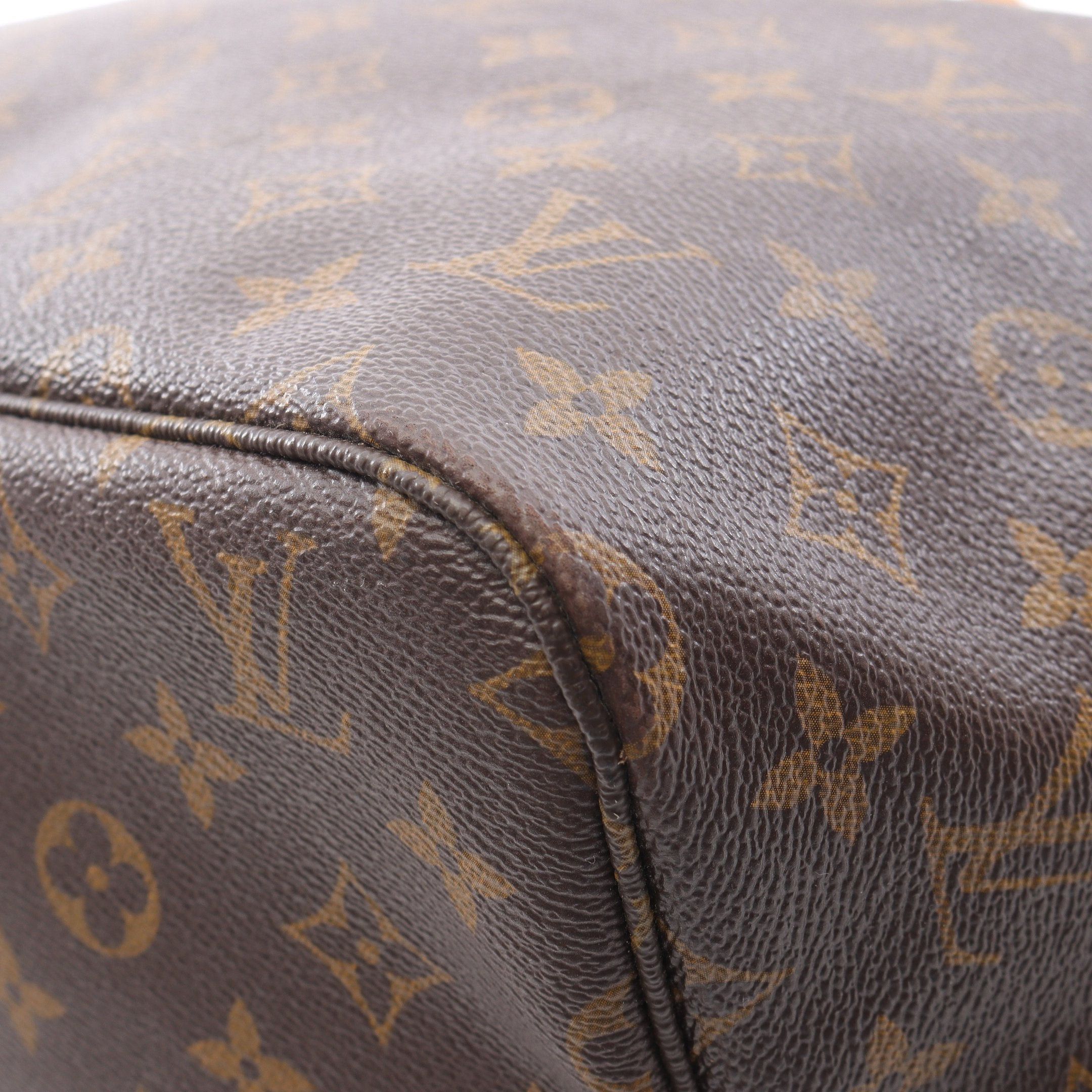 Louis Vuitton Louis Vuitton Neverfull Gm Monogram Shoulder Bag Tote Leather Brown Size ONE SIZE - 7 Thumbnail