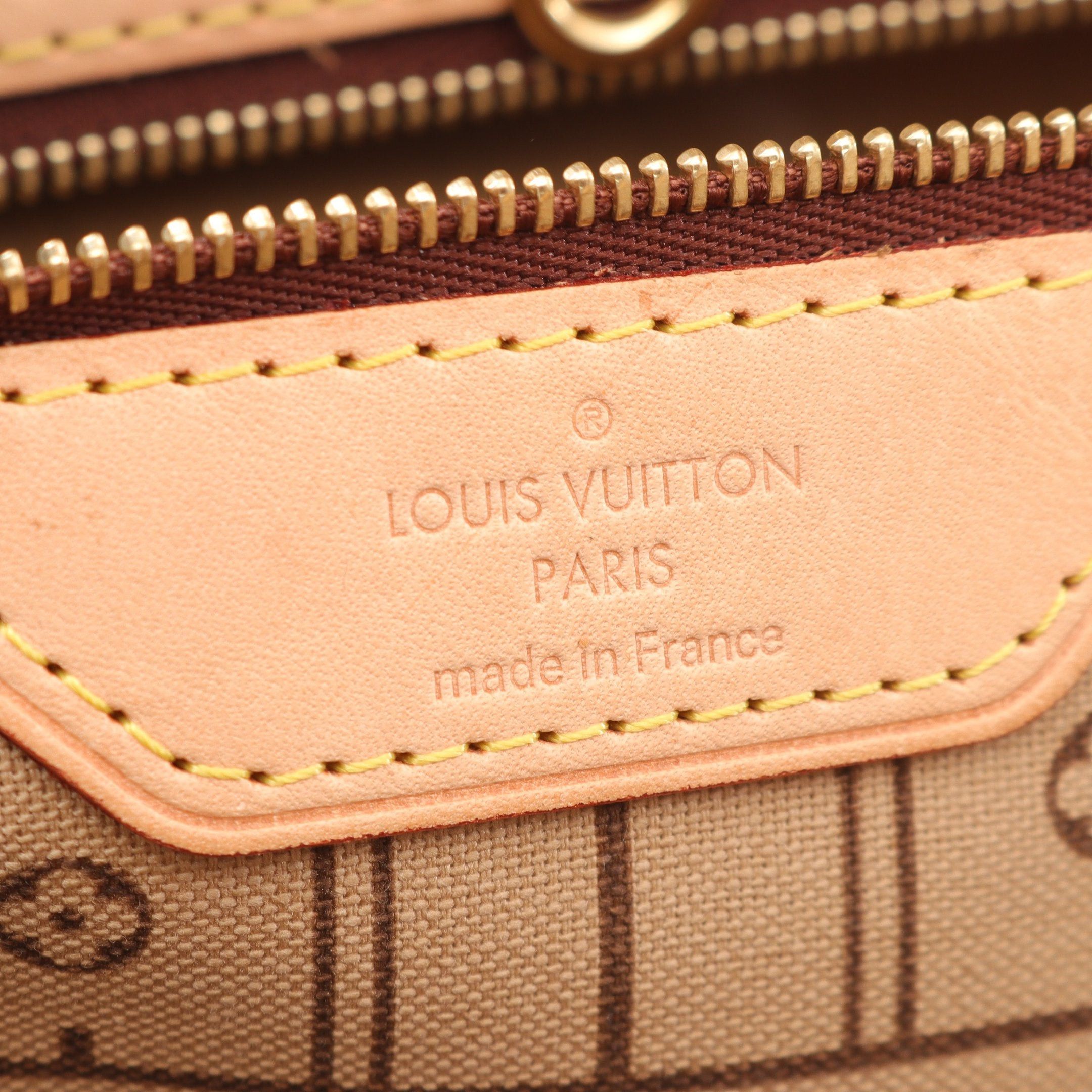 Louis Vuitton Louis Vuitton Neverfull Gm Monogram Shoulder Bag Tote Leather Brown Size ONE SIZE - 4 Thumbnail