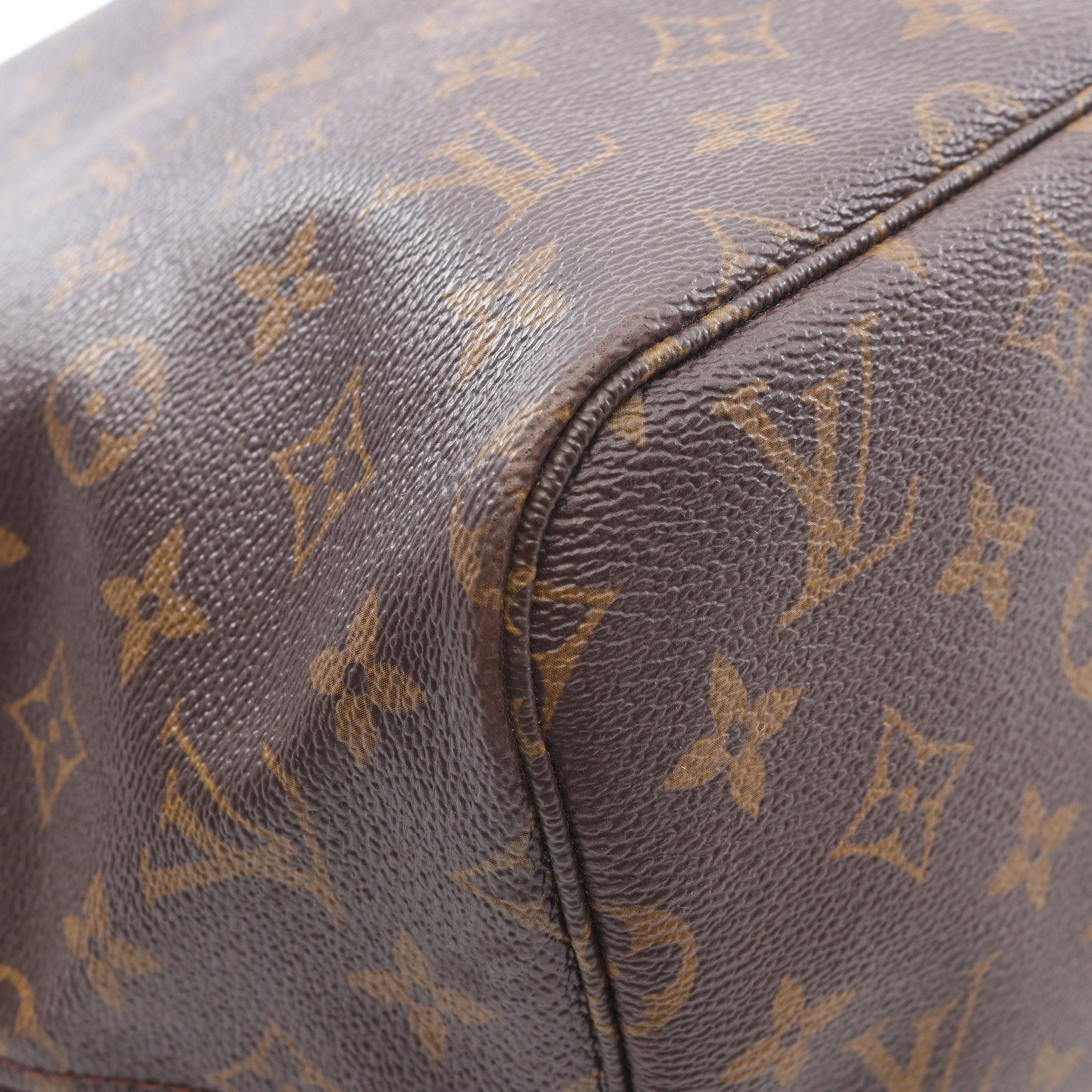 Louis Vuitton Louis Vuitton Neverfull Gm Monogram Shoulder Bag Tote Leather Brown Size ONE SIZE - 6 Thumbnail