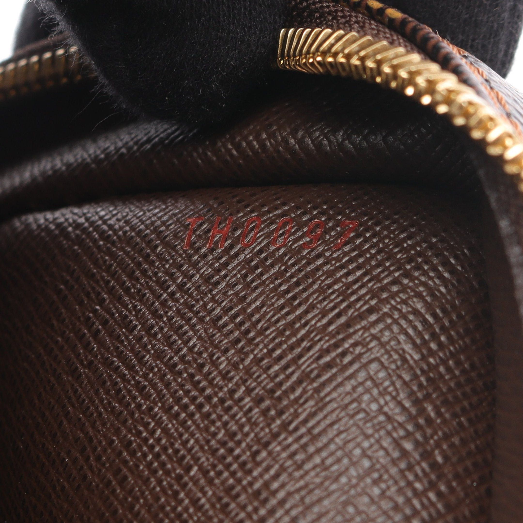 Louis Vuitton Louis Vuitton Porte Document Voyage Damier Ebene Business Bag Briefcase Leather Brown Size ONE SIZE - 5 Thumbnail