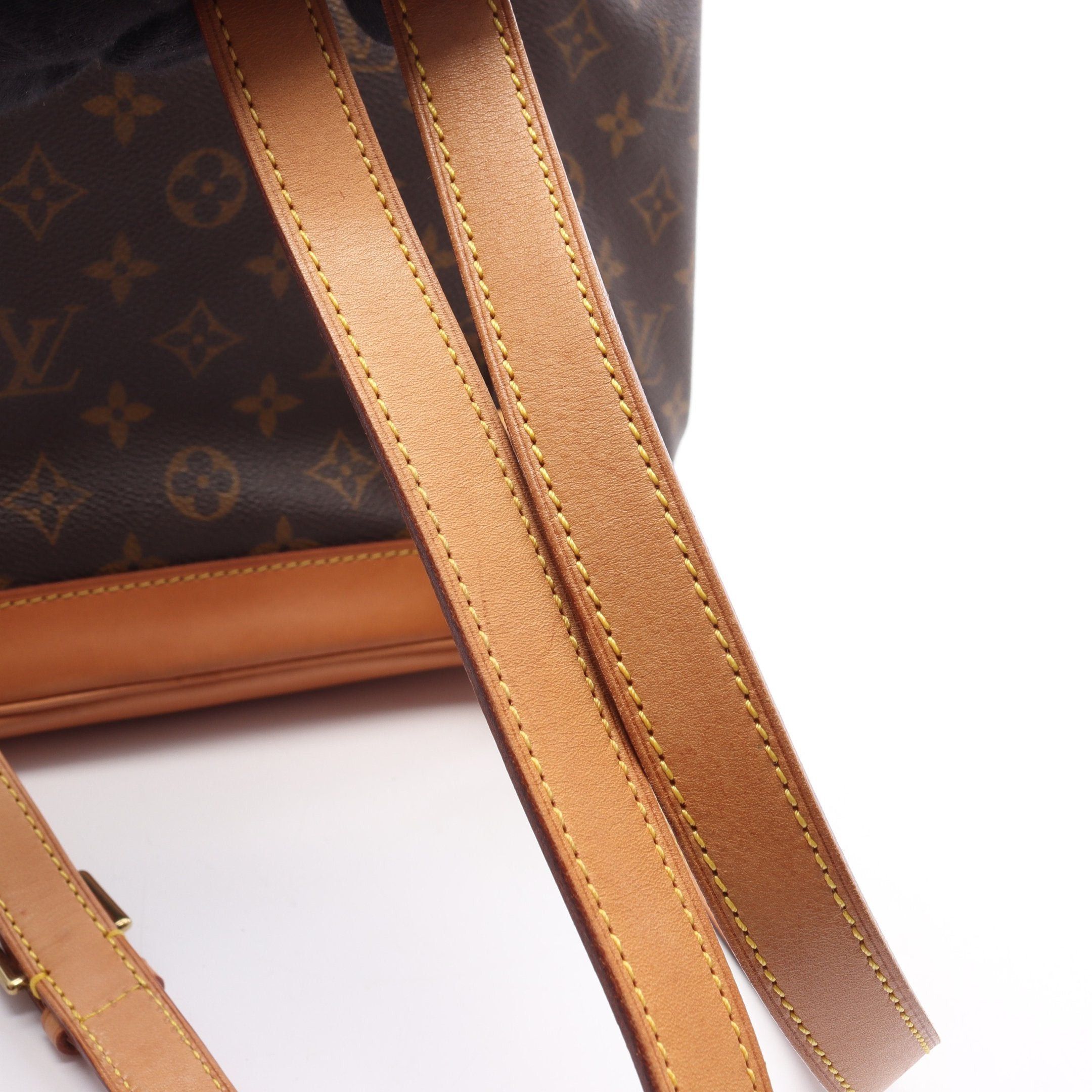 Louis Vuitton Louis Vuitton Montsouris Mm Monogram Backpack Rucksack Leather Brown Size ONE SIZE - 10 Thumbnail
