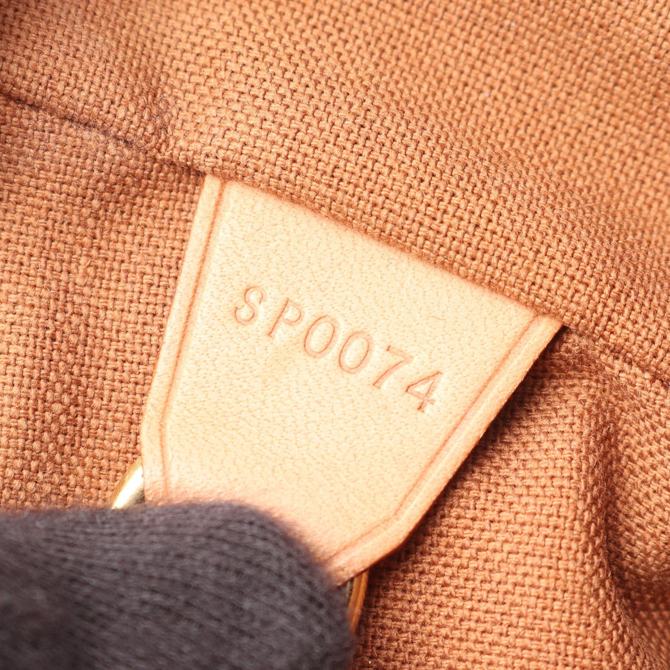 Louis Vuitton Louis Vuitton Montsouris Gm Monogram Backpack Rucksack Leather Brown Size ONE SIZE - 5 Thumbnail