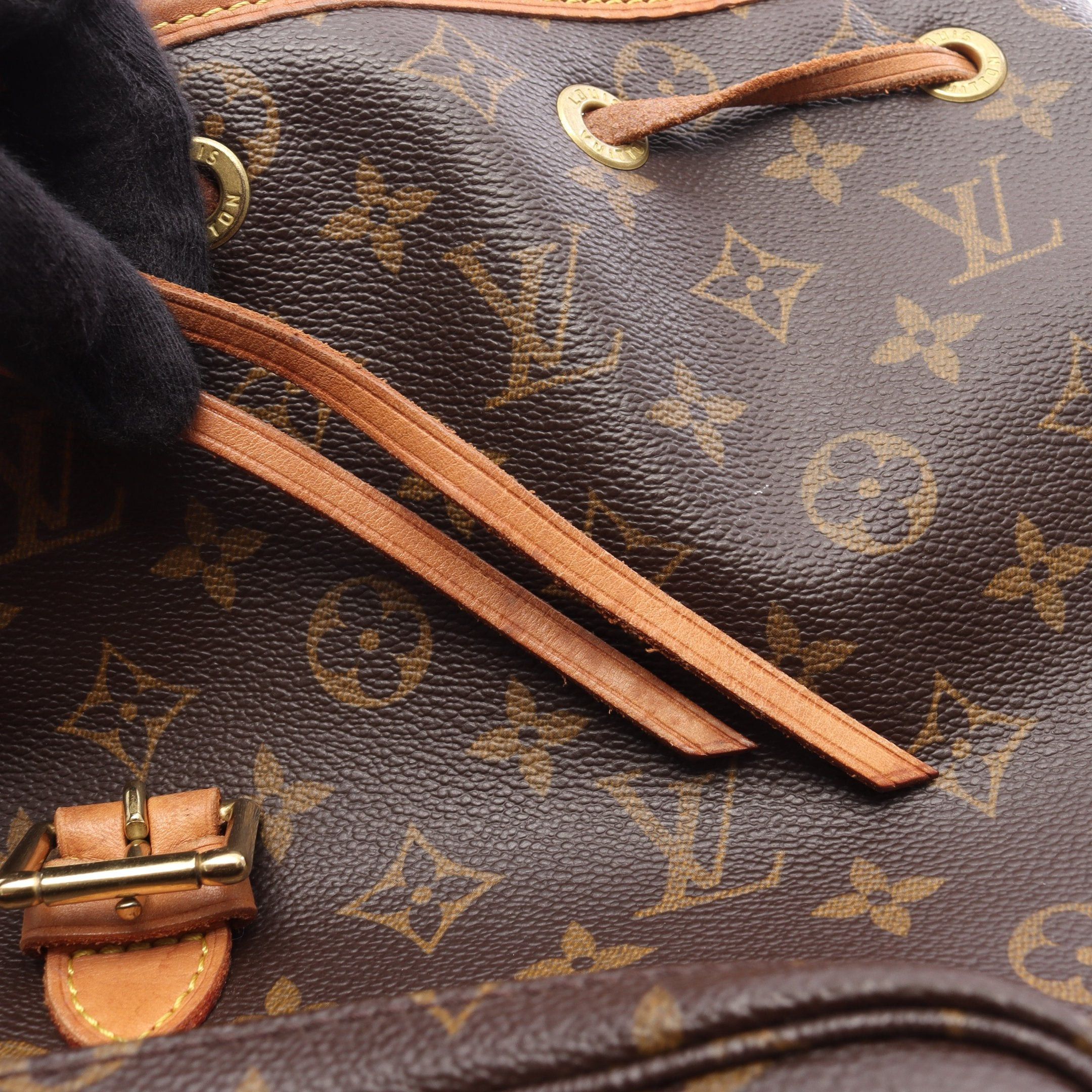 Louis Vuitton Louis Vuitton Montsouris Gm Monogram Backpack Rucksack Leather Brown Size ONE SIZE - 15 Thumbnail