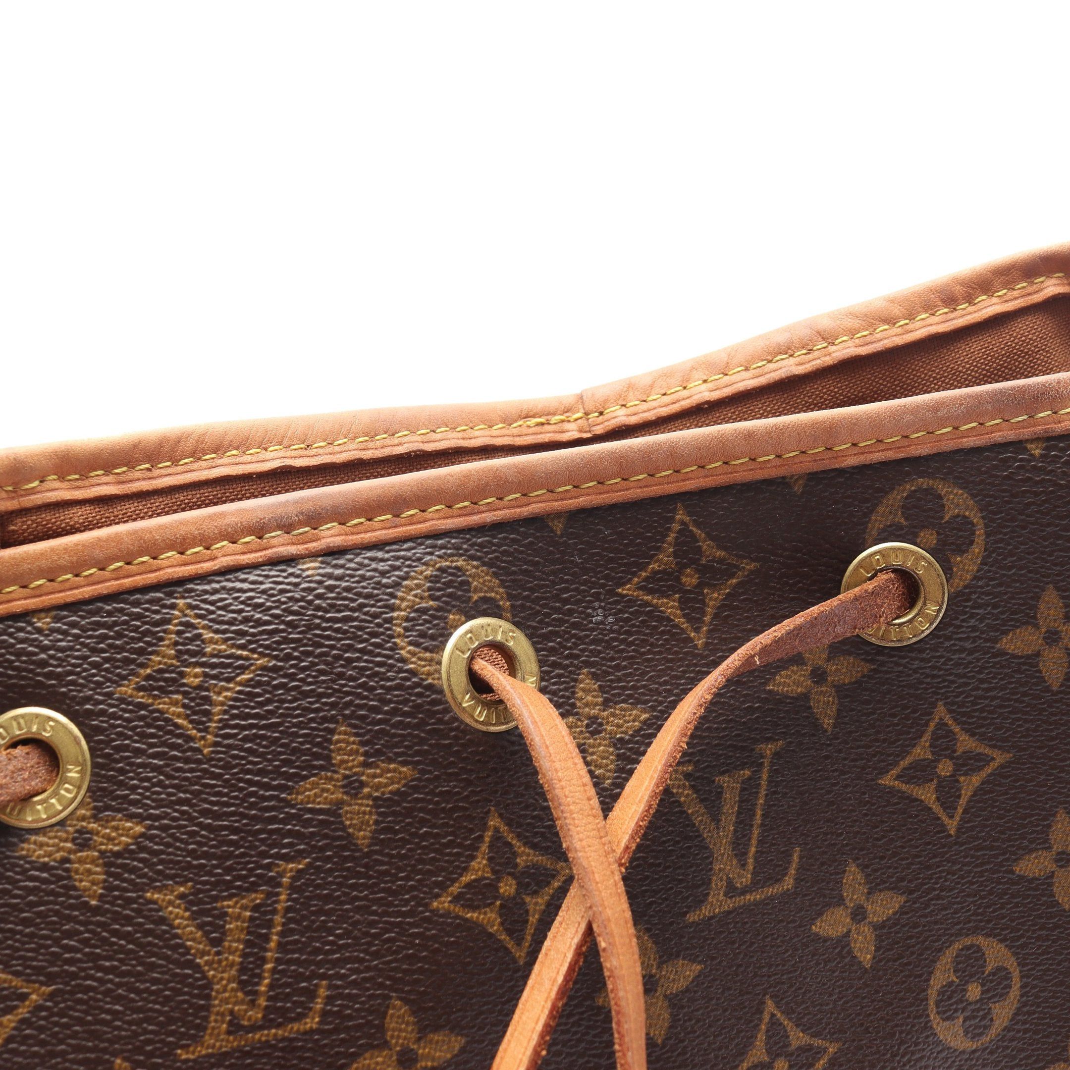 Louis Vuitton Louis Vuitton Montsouris Gm Monogram Backpack Rucksack Leather Brown Size ONE SIZE - 6 Thumbnail