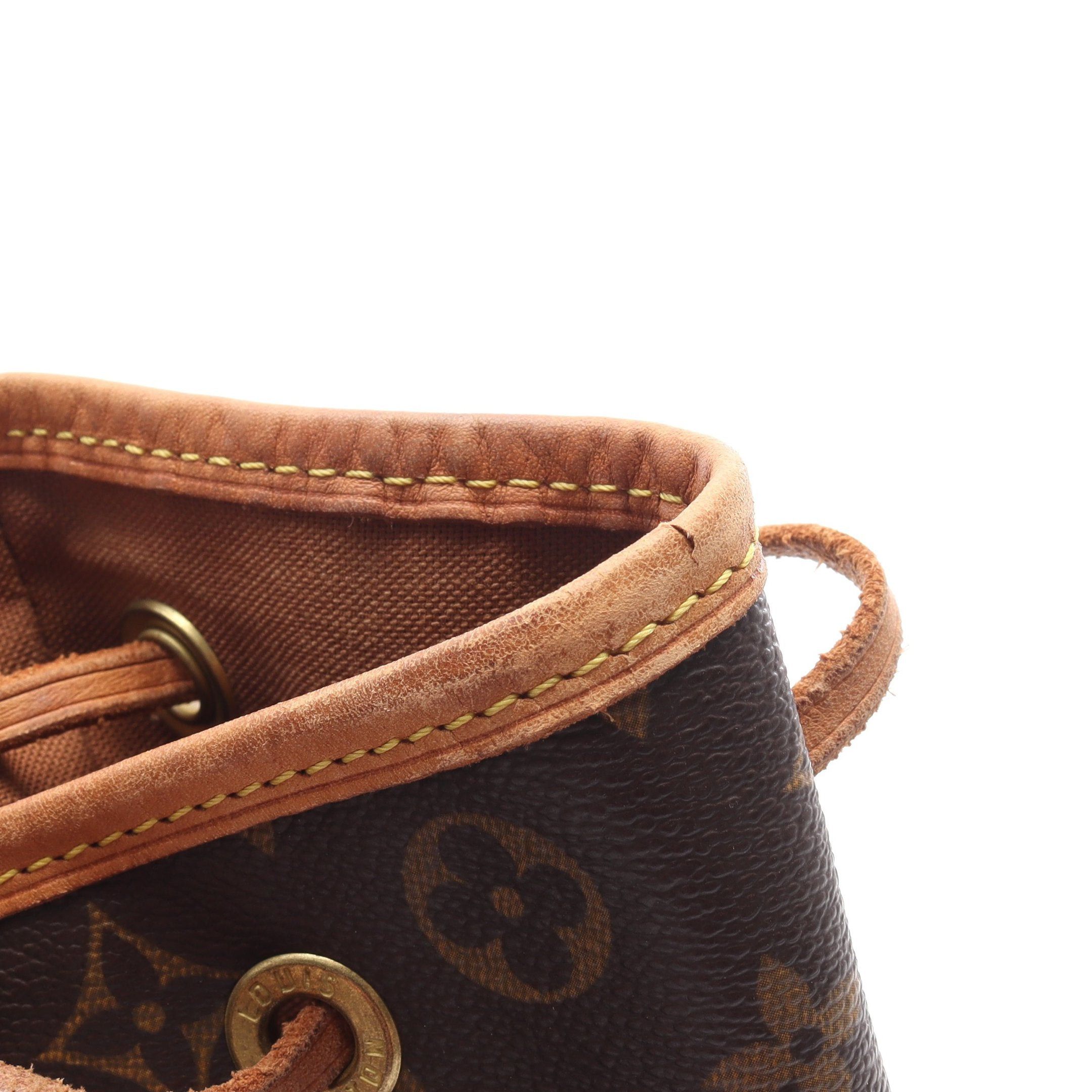 Louis Vuitton Louis Vuitton Montsouris Gm Monogram Backpack Rucksack Leather Brown Size ONE SIZE - 8 Thumbnail