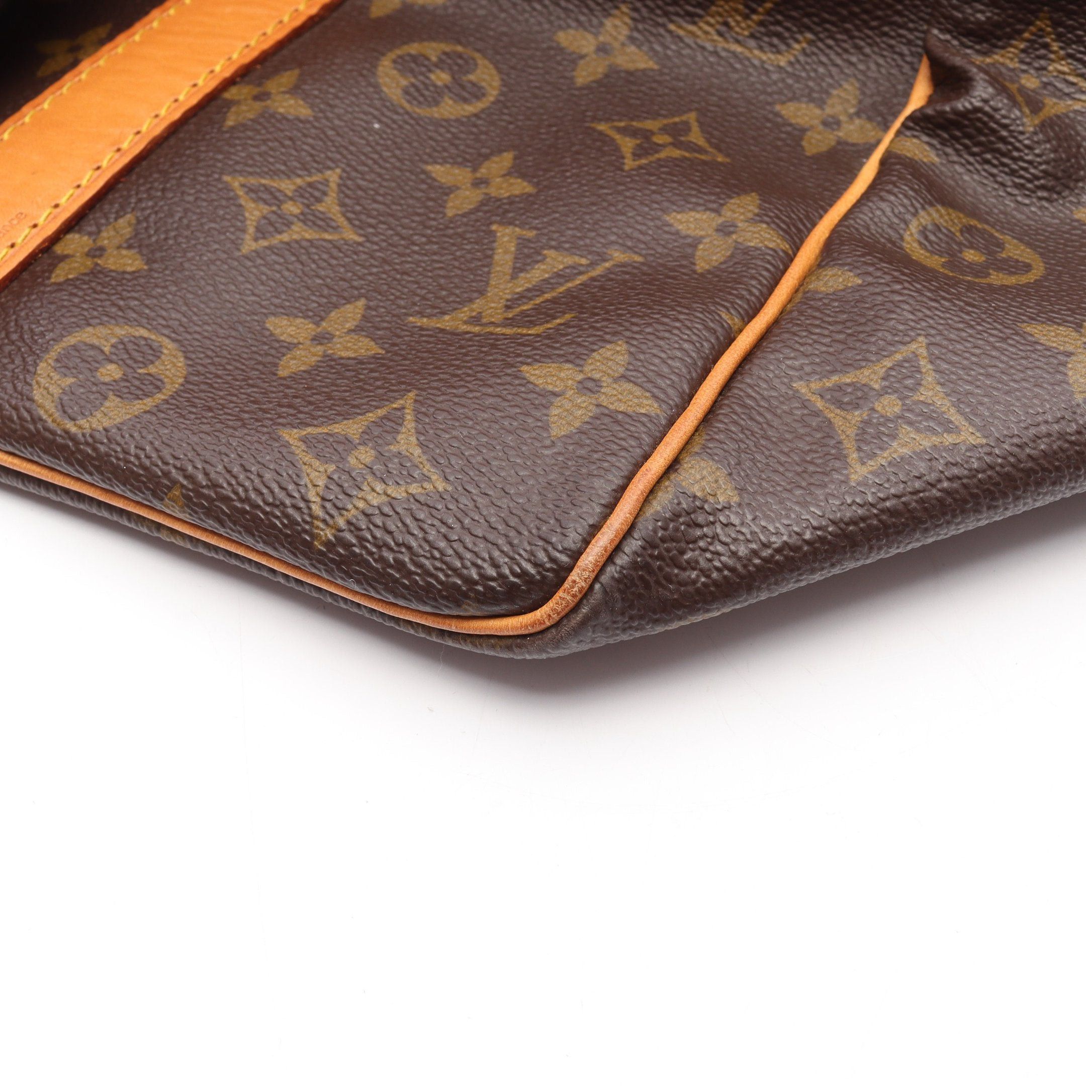Louis Vuitton Louis Vuitton Keepall 50 Monogram Boston Bag Leather Brown Size ONE SIZE - 10 Thumbnail