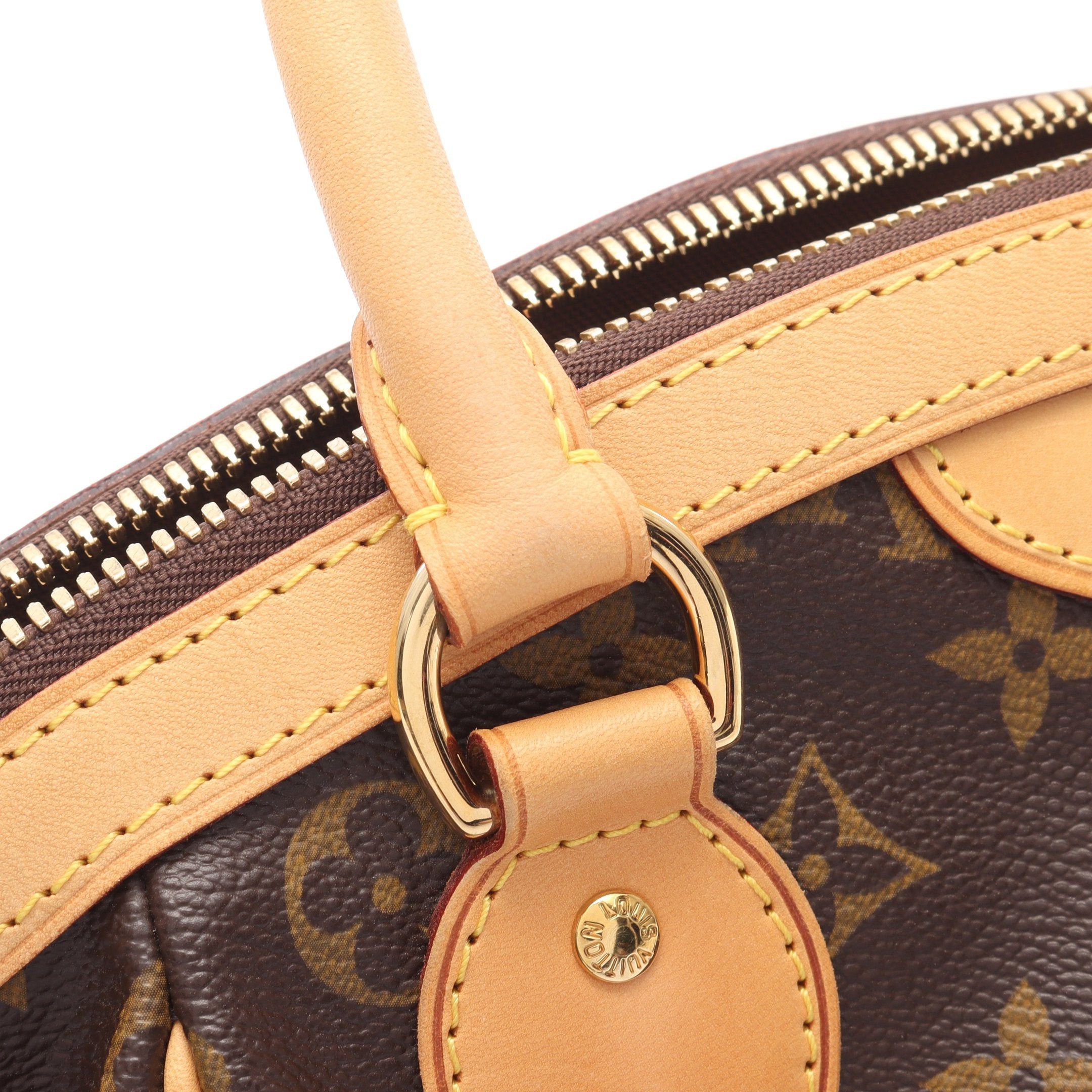 Louis Vuitton Louis Vuitton Tivoli Pm Monogram Handbag Leather Brown Size ONE SIZE - 7 Thumbnail