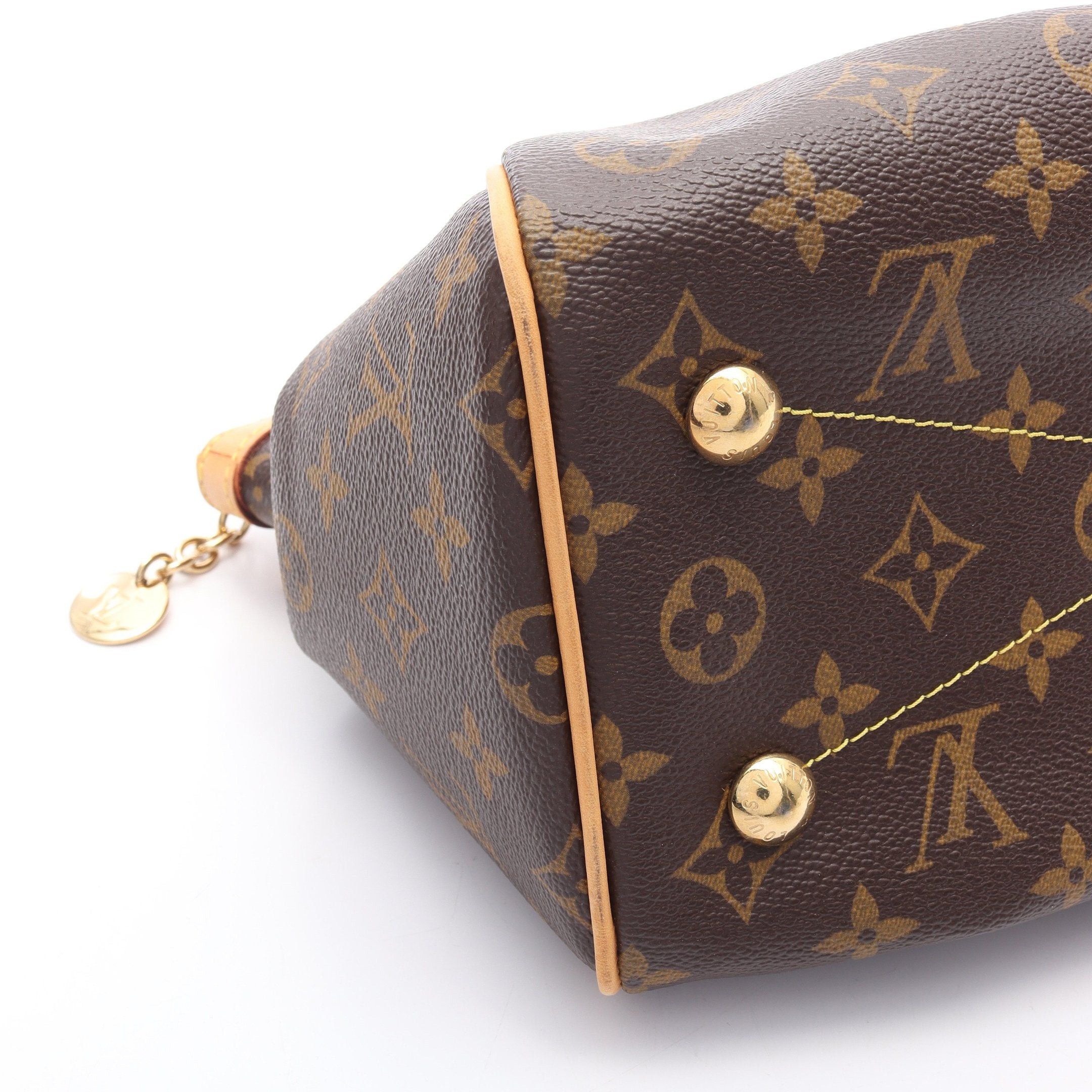 Louis Vuitton Louis Vuitton Tivoli Pm Monogram Handbag Leather Brown Size ONE SIZE - 8 Thumbnail