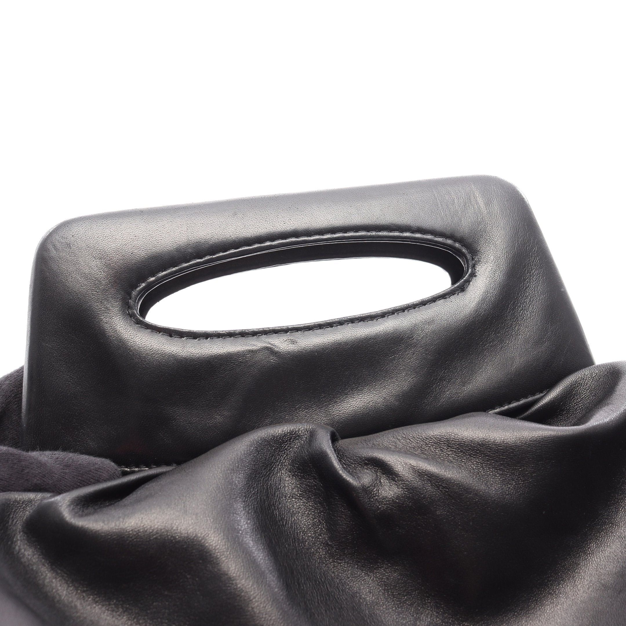 Chanel Chanel Camellia Handbag Lambskin Black Silver Hardware Size ONE SIZE - 9 Thumbnail