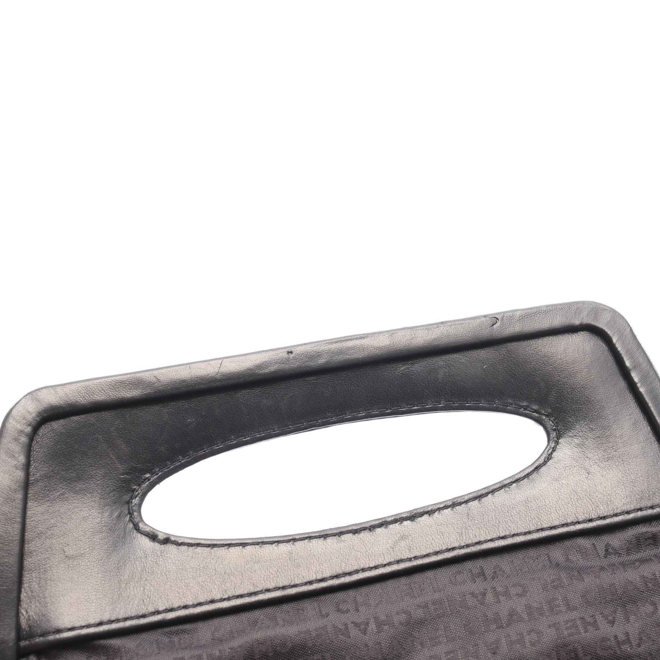 Chanel Chanel Camellia Handbag Lambskin Black Silver Hardware Size ONE SIZE - 7 Thumbnail