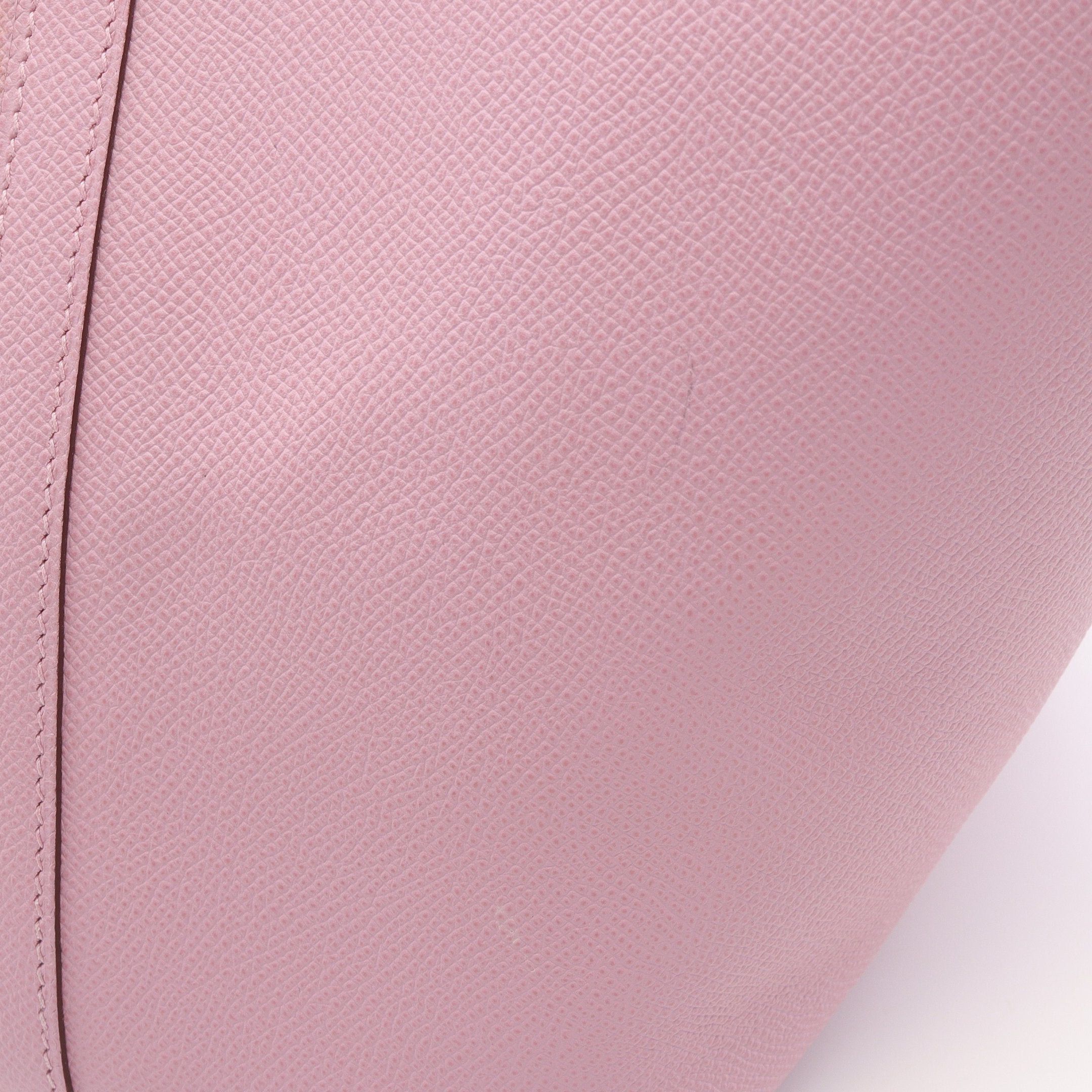 Hermes Hermes Picotane Lock Mm Traceage Mauve Sylvest Handbag Veau Epsom Pink Silver Hardware D Stamp Size ONE SIZE - 8 Thumbnail