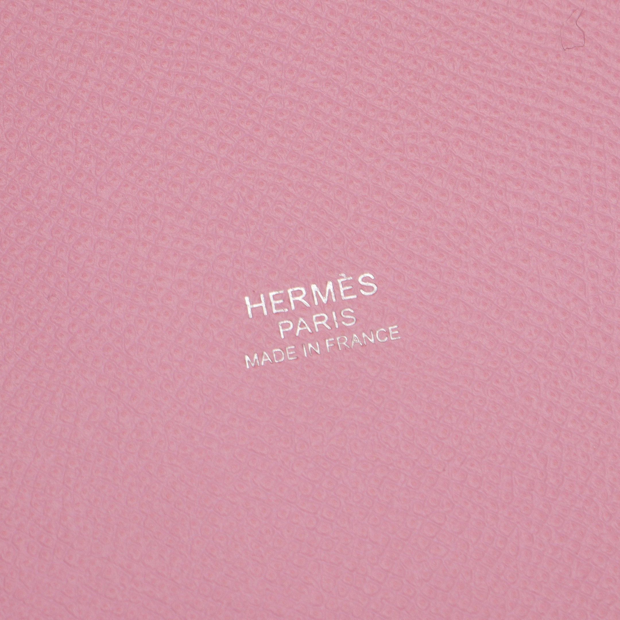 Hermes Hermes Picotane Lock Mm Traceage Mauve Sylvest Handbag Veau Epsom Pink Silver Hardware D Stamp Size ONE SIZE - 4 Thumbnail