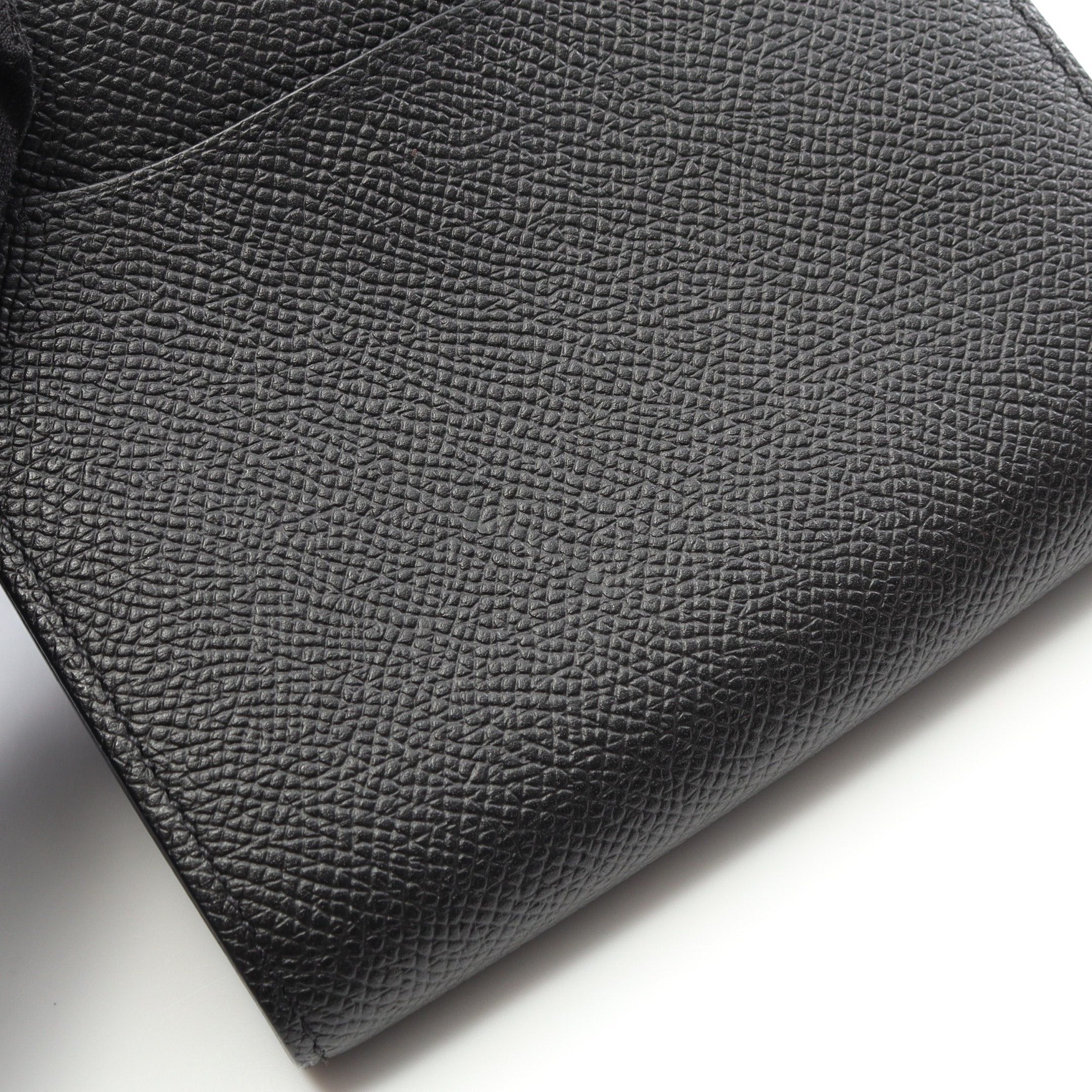 Hermes Hermes Constance Compact Bi-Fold Wallet Veau Epsom Black Gold Hardware D Stamp Size ONE SIZE - 10 Thumbnail