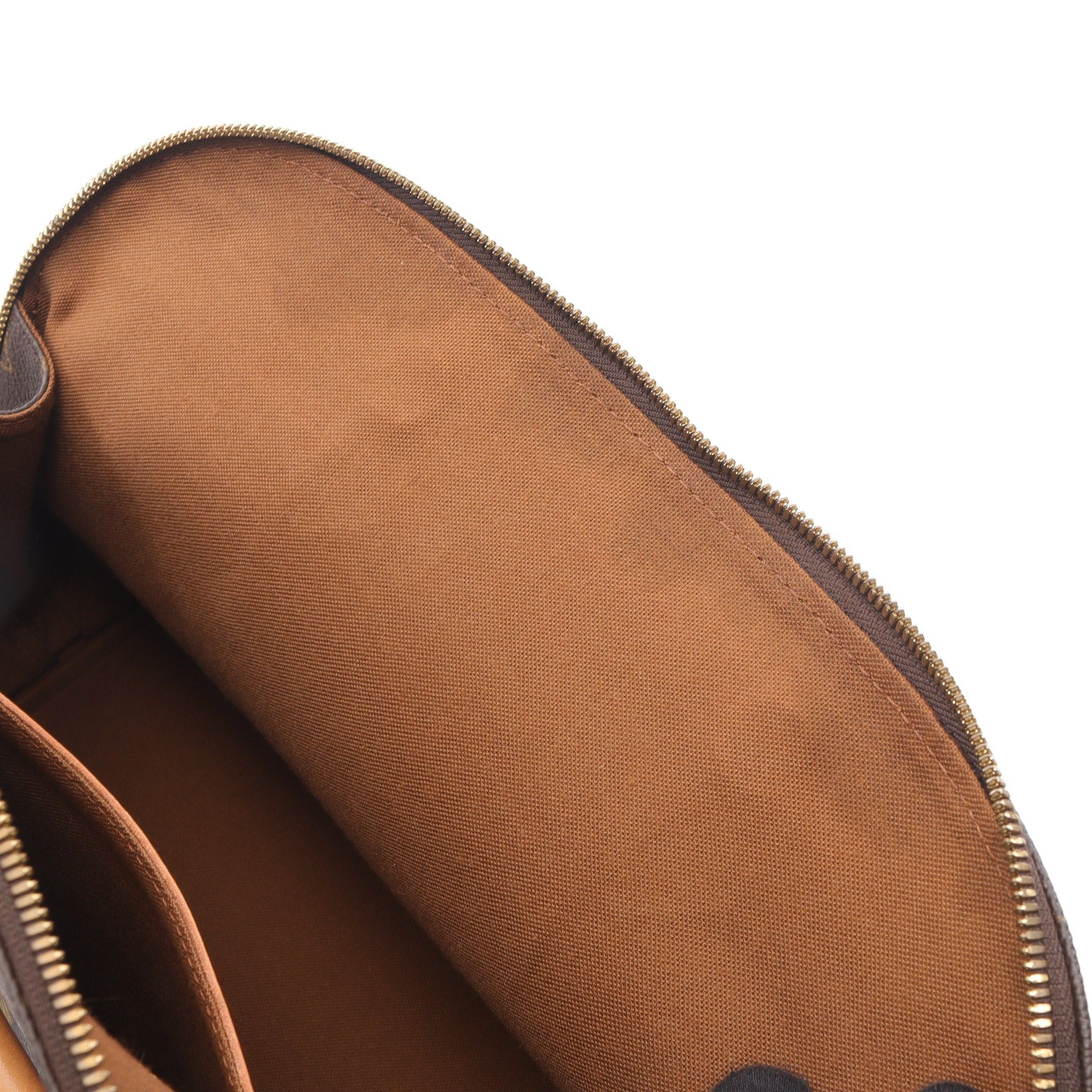 Louis Vuitton Louis Vuitton Alma Pm Monogram Handbag Leather Brown Size ONE SIZE - 6 Thumbnail