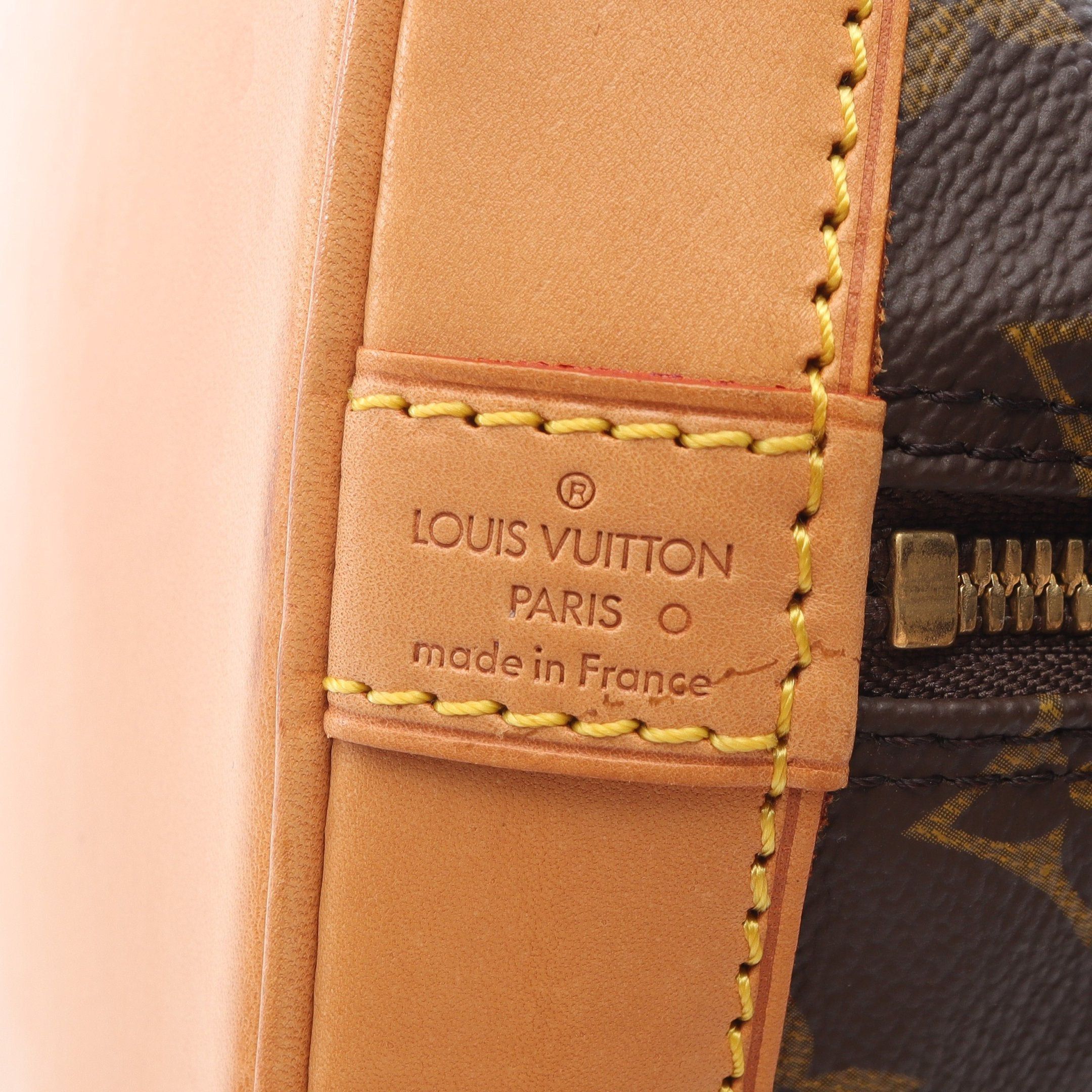 Louis Vuitton Louis Vuitton Alma Pm Monogram Handbag Leather Brown Size ONE SIZE - 4 Thumbnail