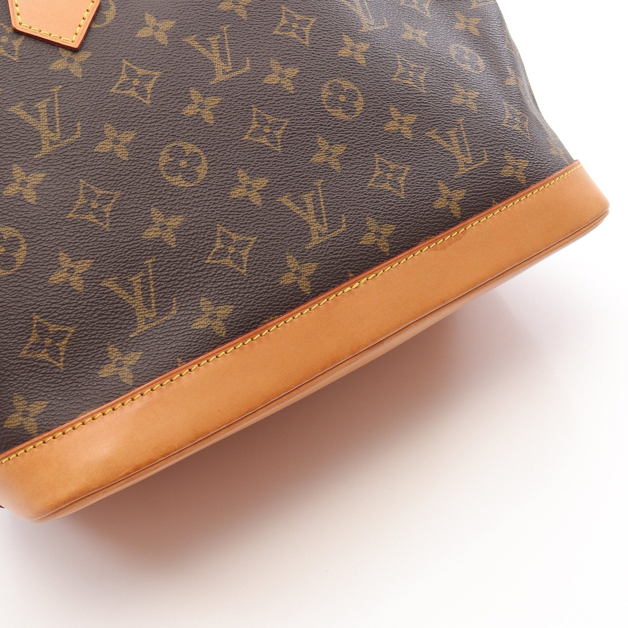Louis Vuitton Louis Vuitton Alma Pm Monogram Handbag Leather Brown Size ONE SIZE - 9 Thumbnail