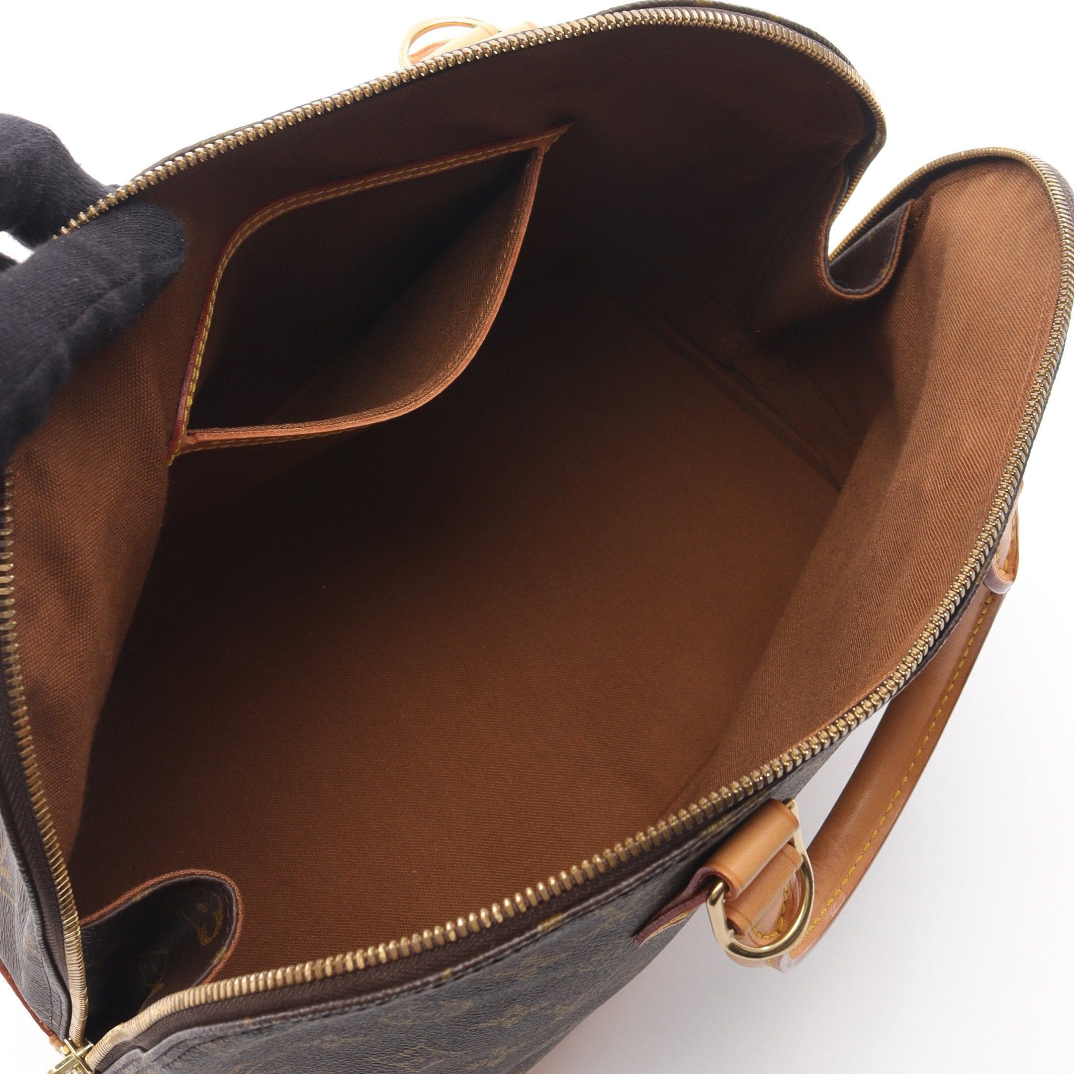 Louis Vuitton Louis Vuitton Alma Pm Monogram Handbag Leather Brown Size ONE SIZE - 3 Thumbnail