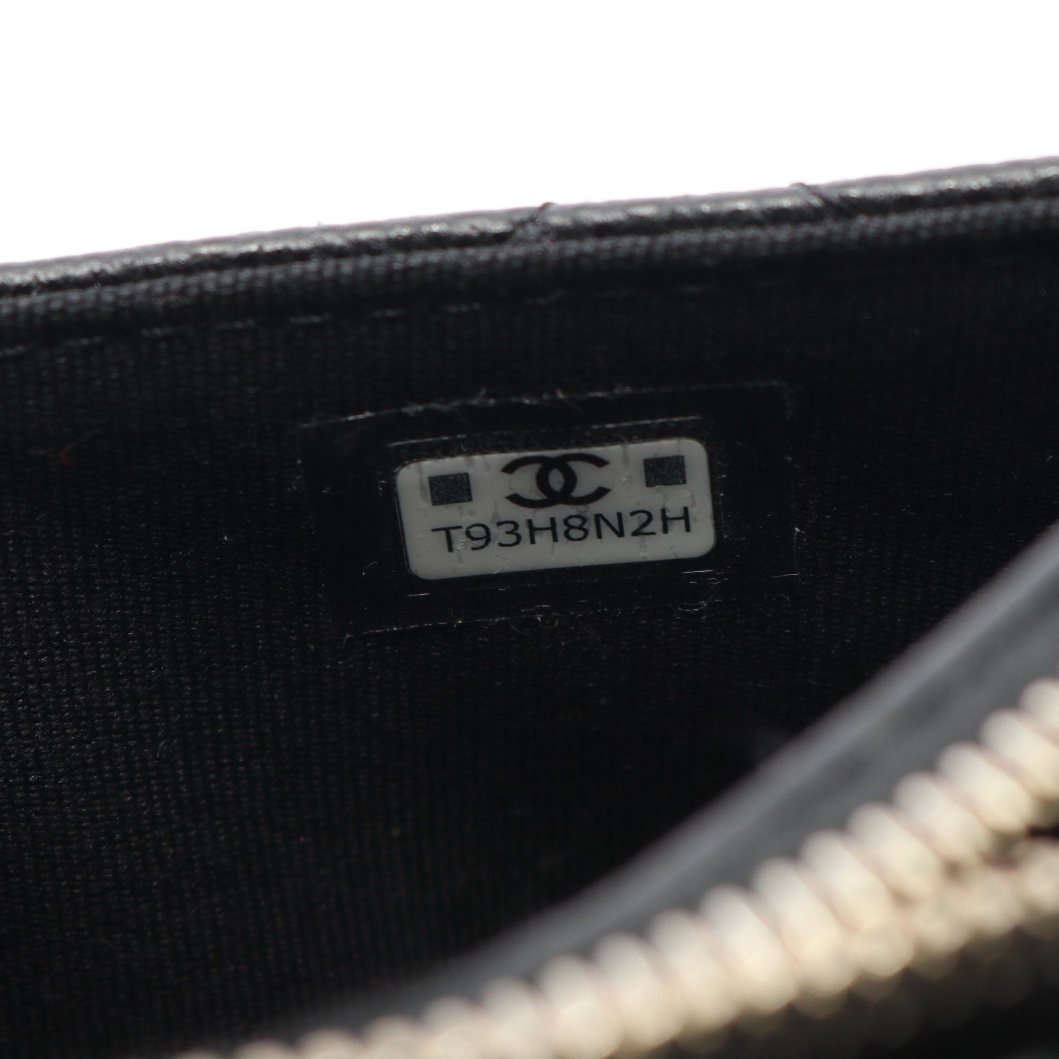 Chanel Chanel Matelasse Card Case Coin Purse Caviar Skin Black Gold Hardware Size ONE SIZE - 5 Thumbnail