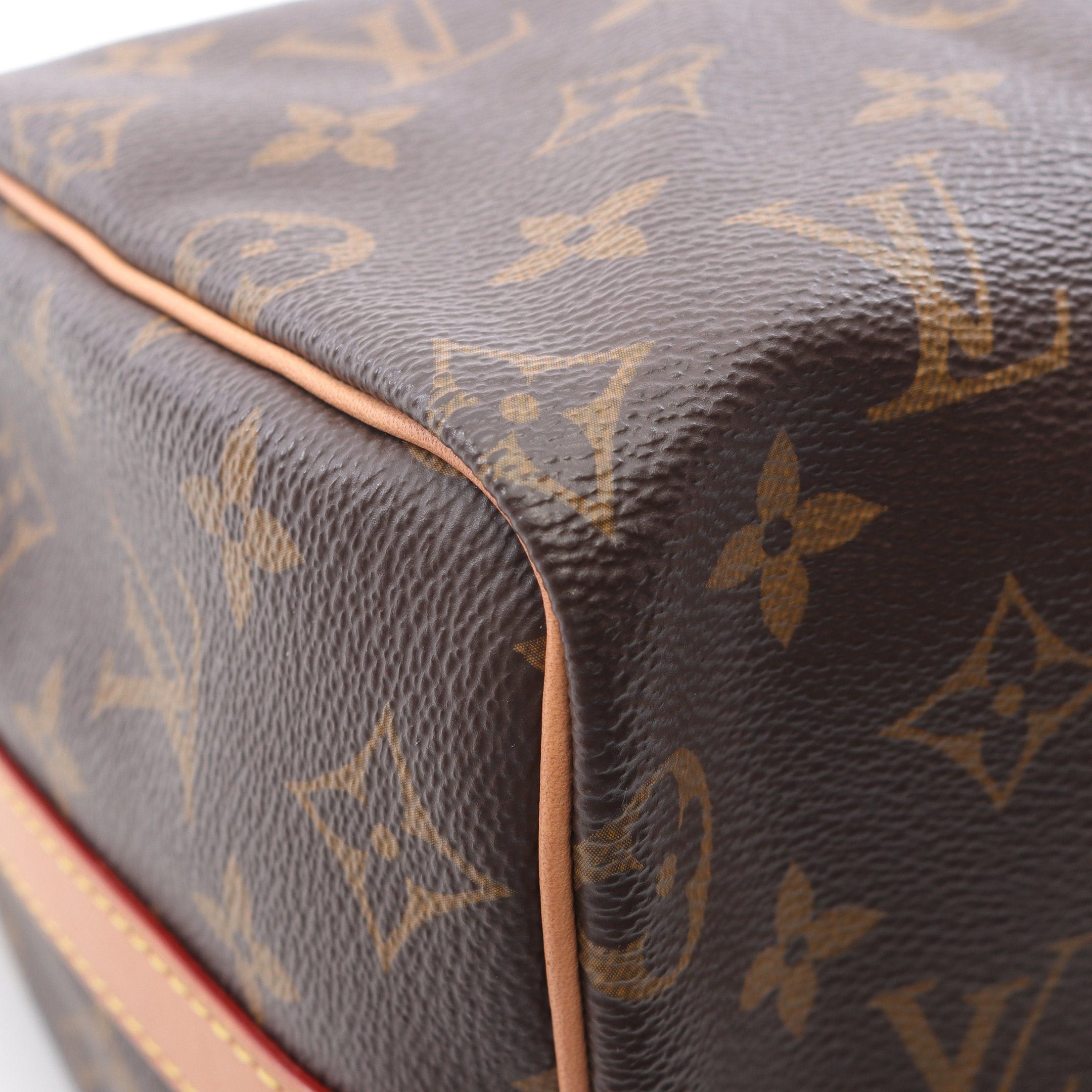 Louis Vuitton Louis Vuitton Speedy 25 Monogram Handbag Leather Brown Size ONE SIZE - 7 Thumbnail