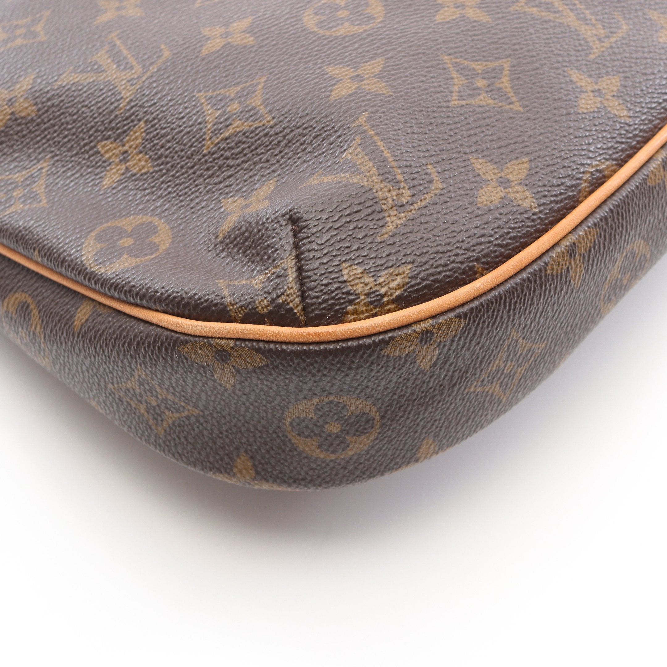 Louis Vuitton Louis Vuitton Odeon Pm Monogram Shoulder Bag Leather Brown Size ONE SIZE - 7 Thumbnail