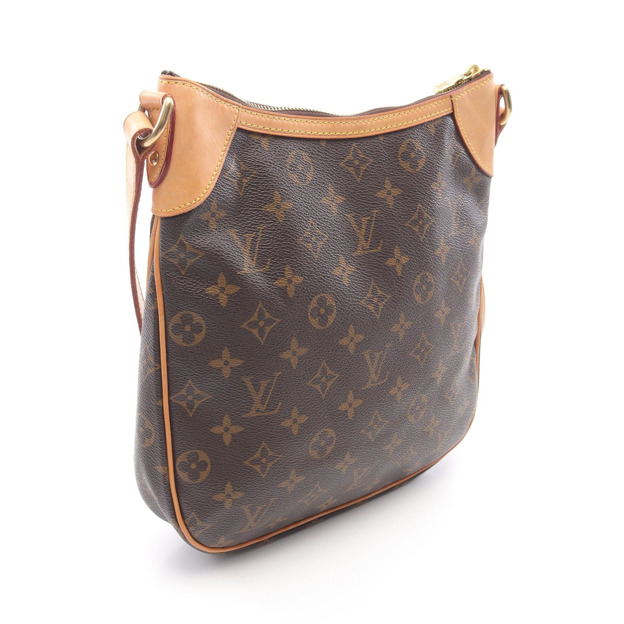 Louis Vuitton Louis Vuitton Odeon Pm Monogram Shoulder Bag Leather Brown Size ONE SIZE - 2 Thumbnail