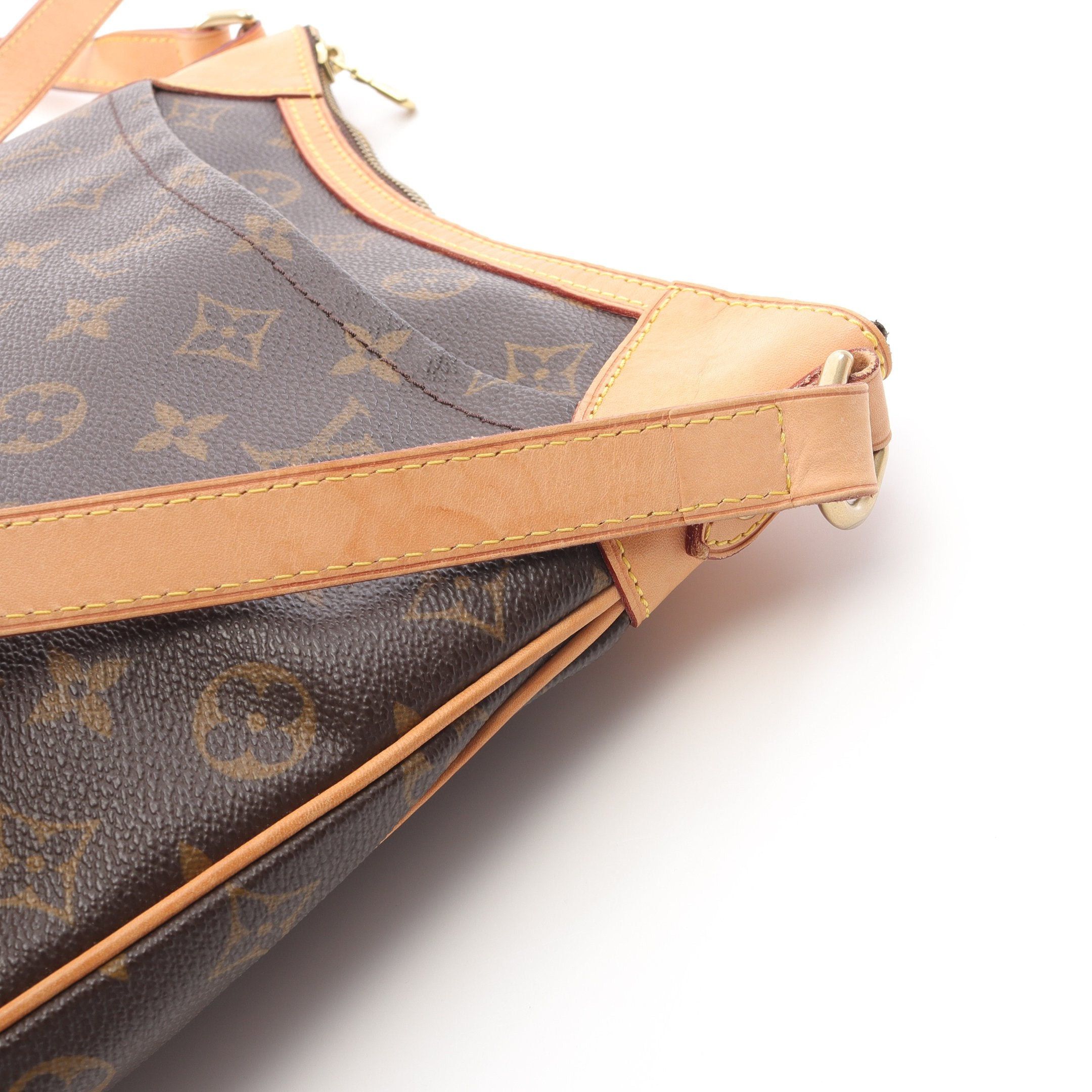 Louis Vuitton Louis Vuitton Odeon Pm Monogram Shoulder Bag Leather Brown Size ONE SIZE - 6 Thumbnail