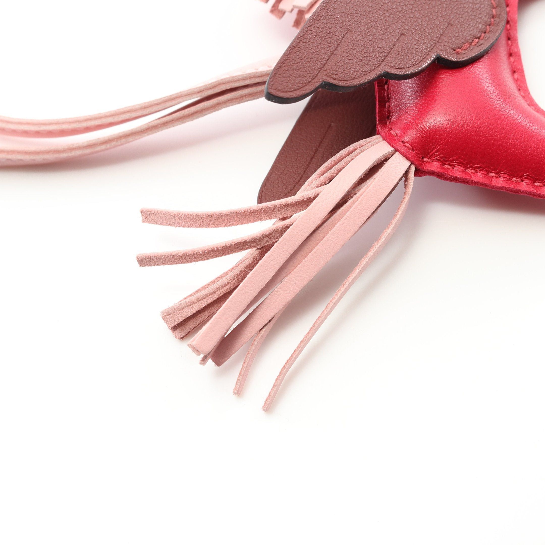 Hermes Hermes Rodeo Pegasus Pm Raspberries Rose Sakura Rouge Ash Bag Charm Aagneau Veau Swift Pink Purple Light Dark Brown B Stamp Size ONE SIZE - 5 Thumbnail