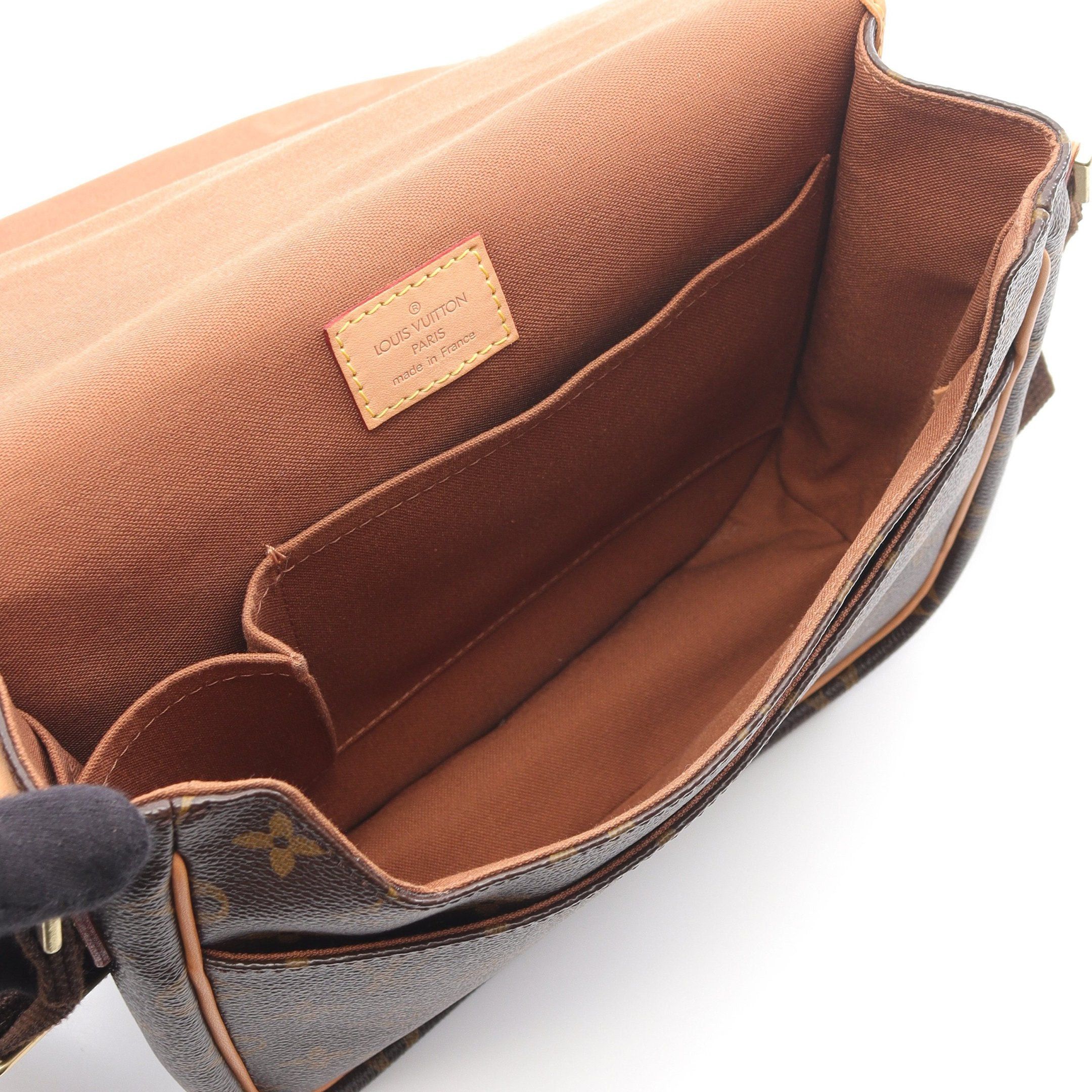 Louis Vuitton Louis Vuitton Messenger Pm Bosforo Monogram Shoulder Bag Leather Brown Size ONE SIZE - 3 Thumbnail
