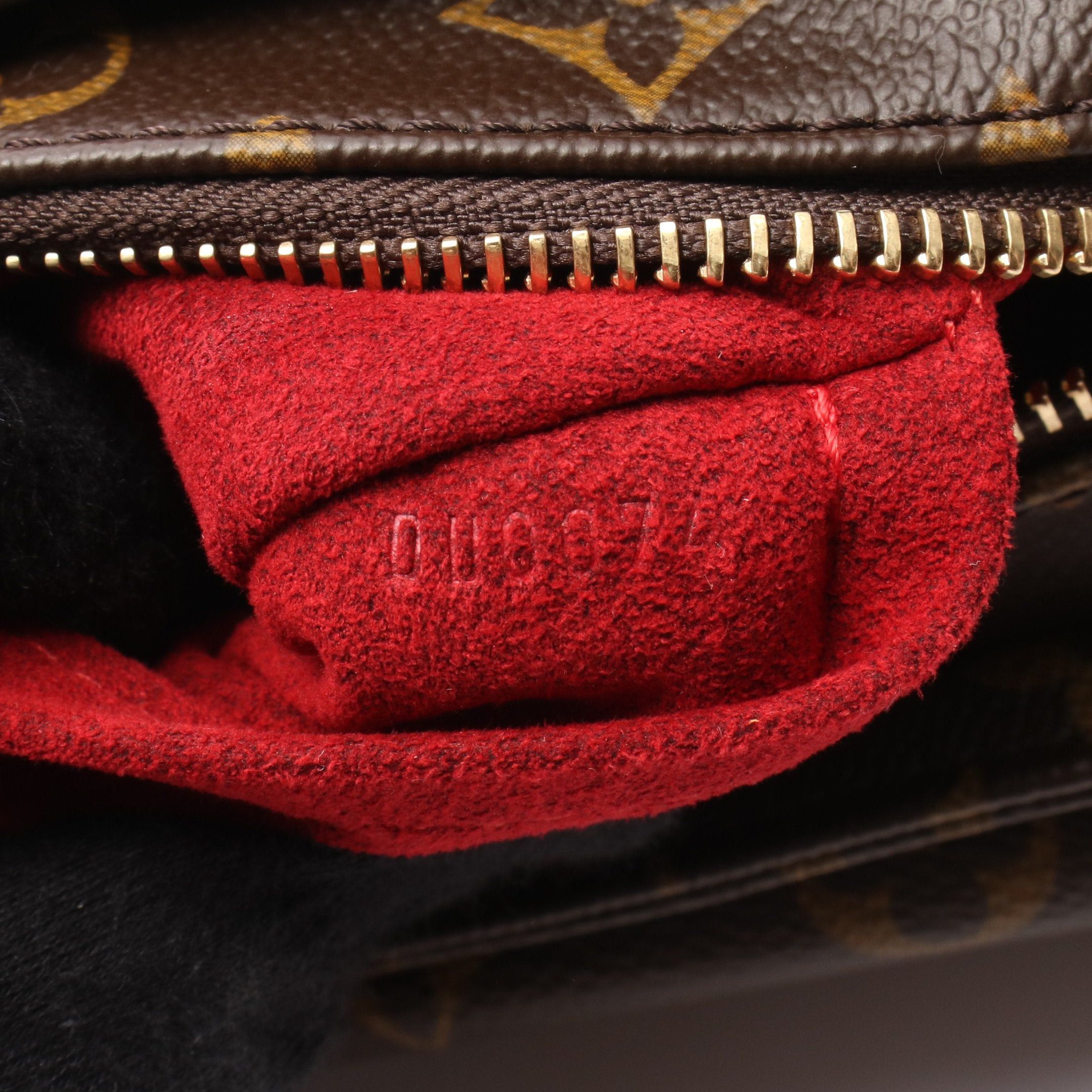 Louis Vuitton Louis Vuitton Vivacite Mm Monogram Shoulder Bag Leather Brown Size ONE SIZE - 5 Thumbnail