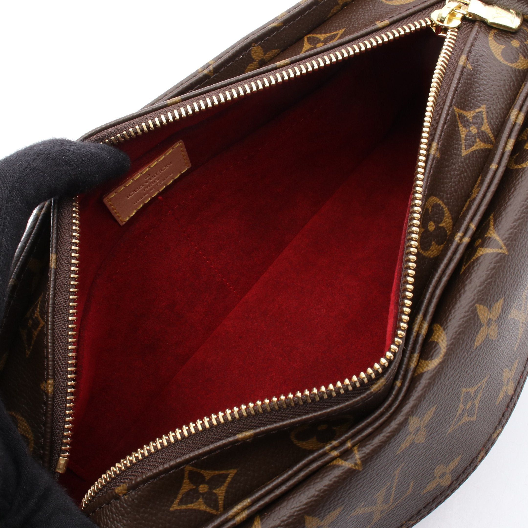Louis Vuitton Louis Vuitton Vivacite Mm Monogram Shoulder Bag Leather Brown Size ONE SIZE - 3 Thumbnail