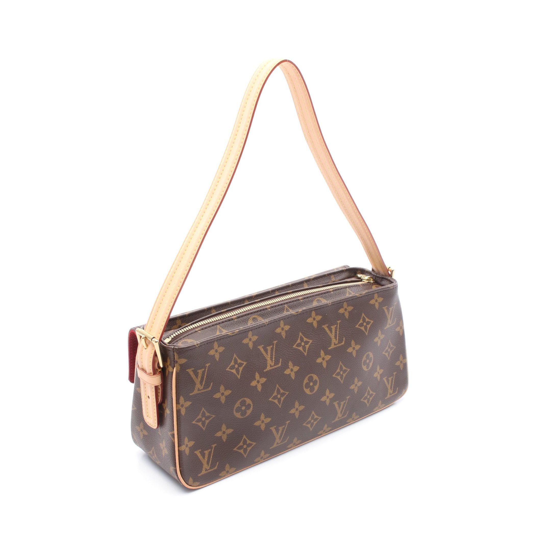 Louis Vuitton Louis Vuitton Vivacite Mm Monogram Shoulder Bag Leather Brown Size ONE SIZE - 2 Thumbnail