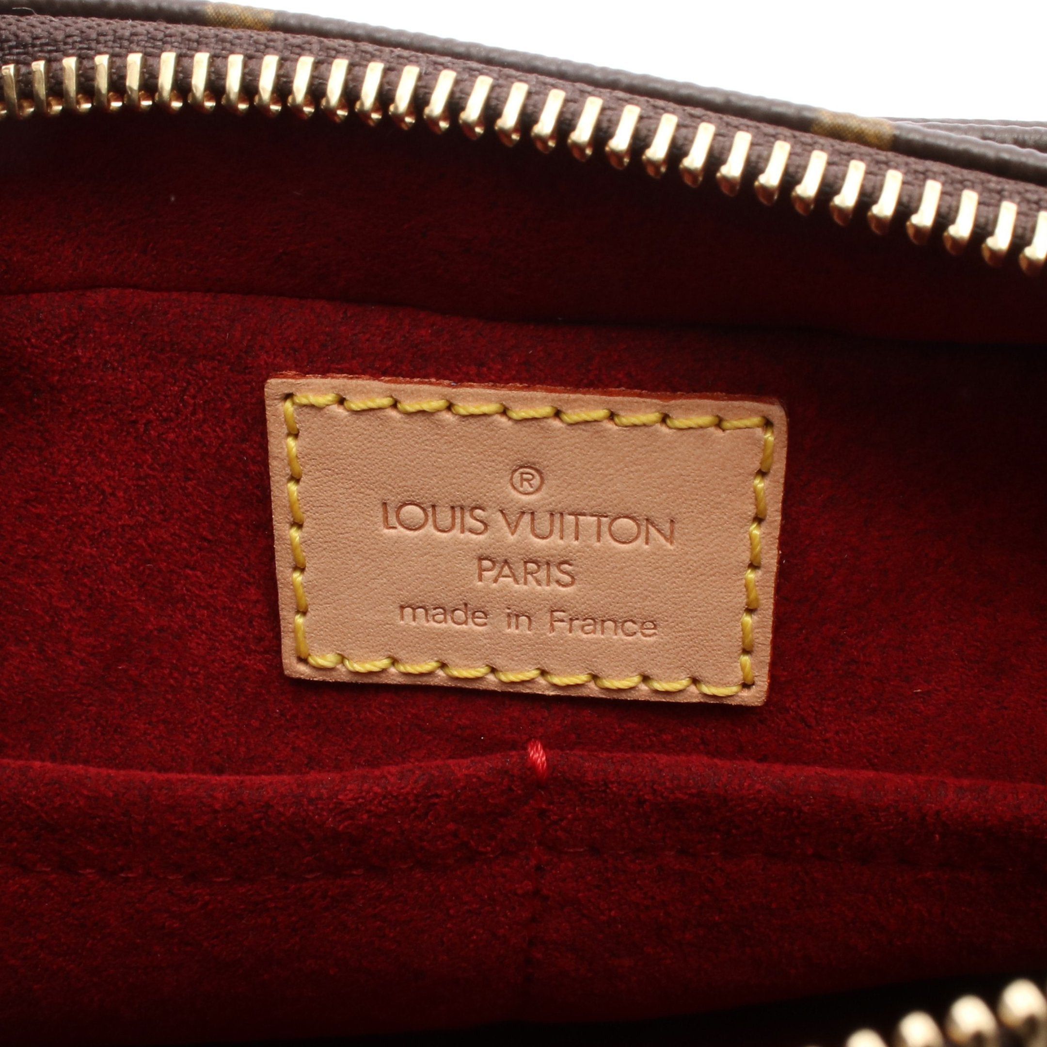 Louis Vuitton Louis Vuitton Vivacite Mm Monogram Shoulder Bag Leather Brown Size ONE SIZE - 4 Thumbnail