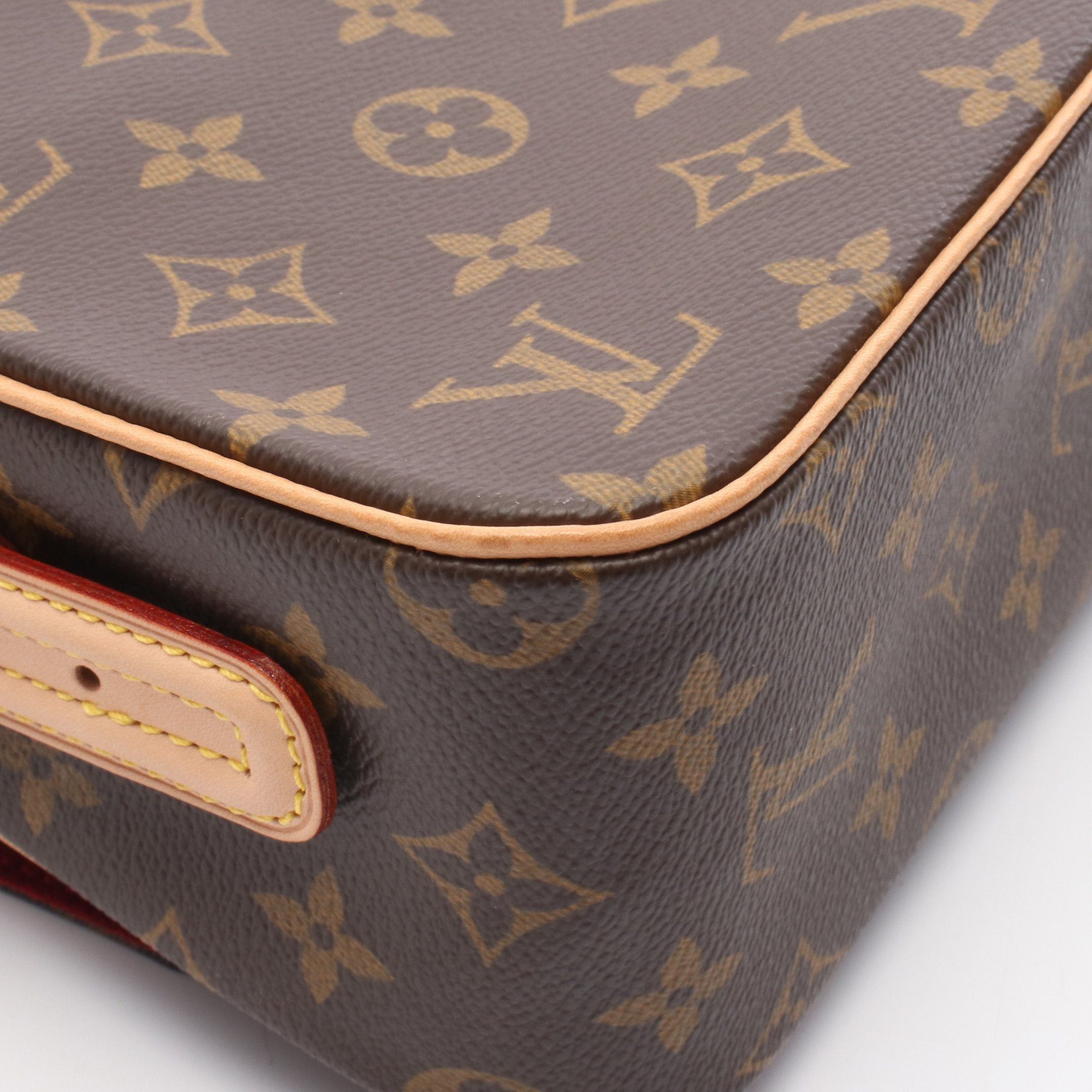 Louis Vuitton Louis Vuitton Vivacite Mm Monogram Shoulder Bag Leather Brown Size ONE SIZE - 7 Thumbnail