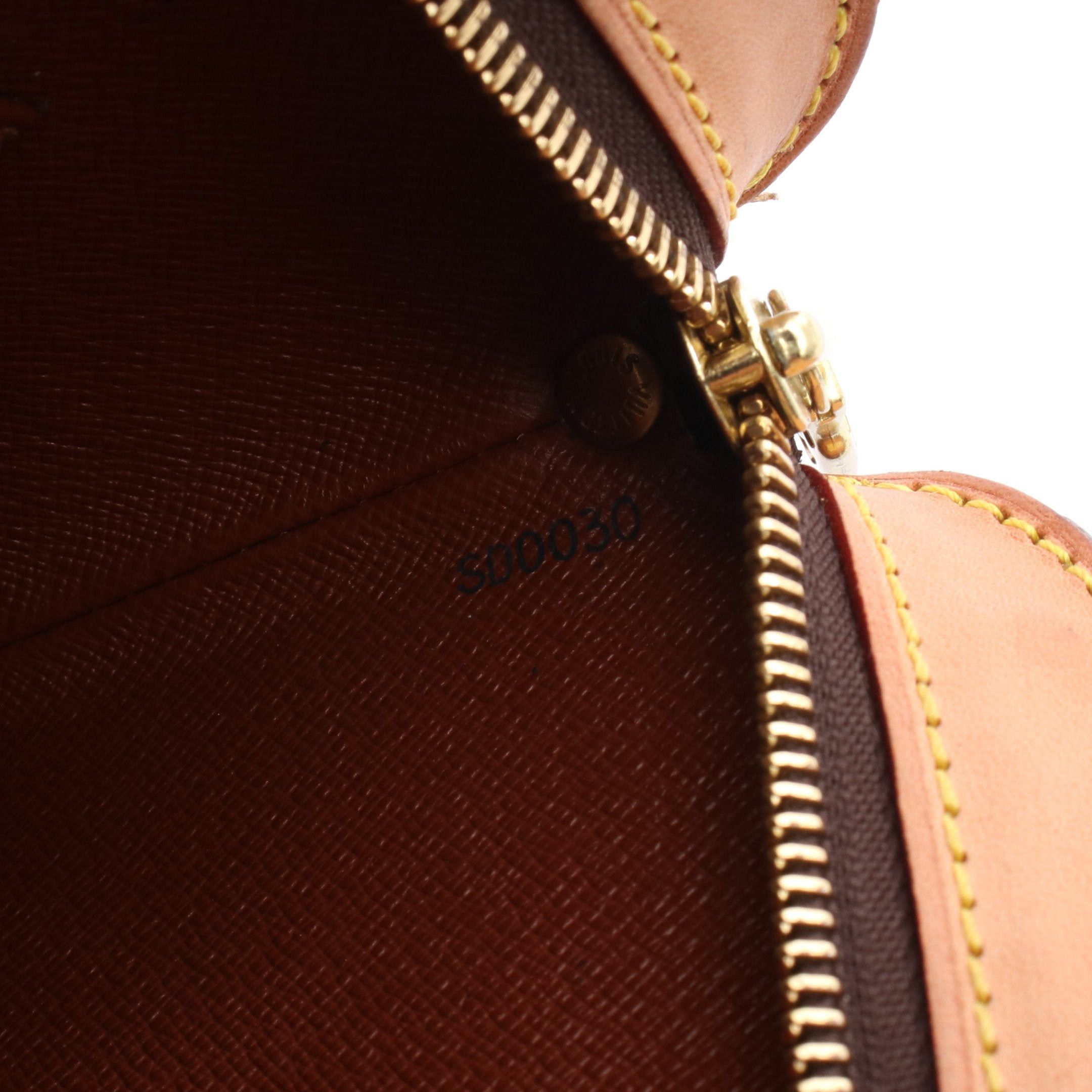 Louis Vuitton Louis Vuitton Druot Monogram Shoulder Bag Leather Brown Size ONE SIZE - 5 Thumbnail