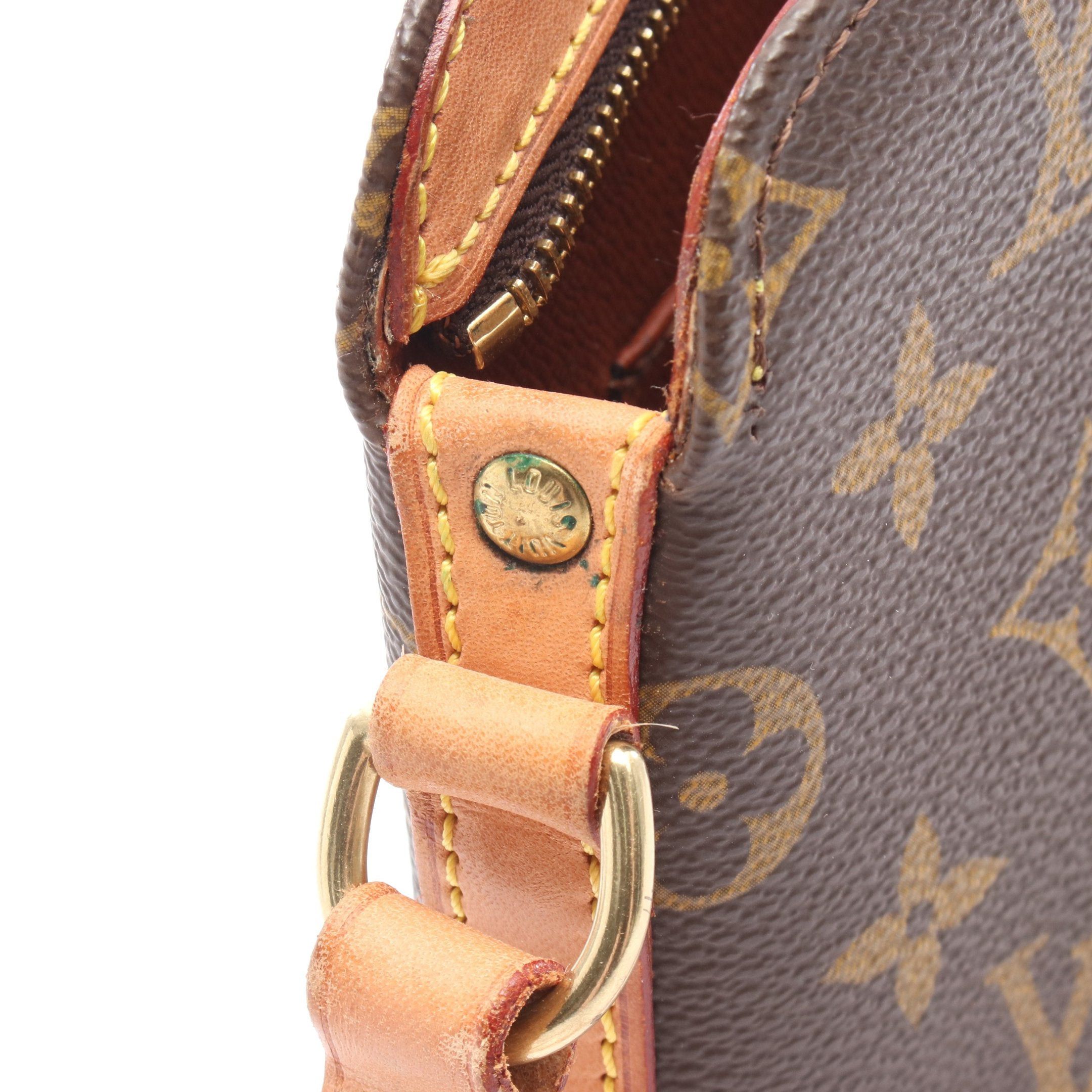 Louis Vuitton Louis Vuitton Druot Monogram Shoulder Bag Leather Brown Size ONE SIZE - 6 Thumbnail