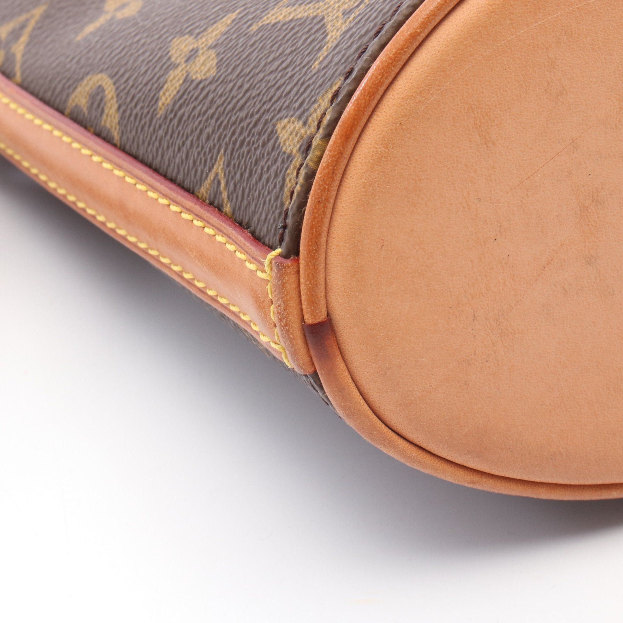 Louis Vuitton Louis Vuitton Druot Monogram Shoulder Bag Leather Brown Size ONE SIZE - 9 Thumbnail